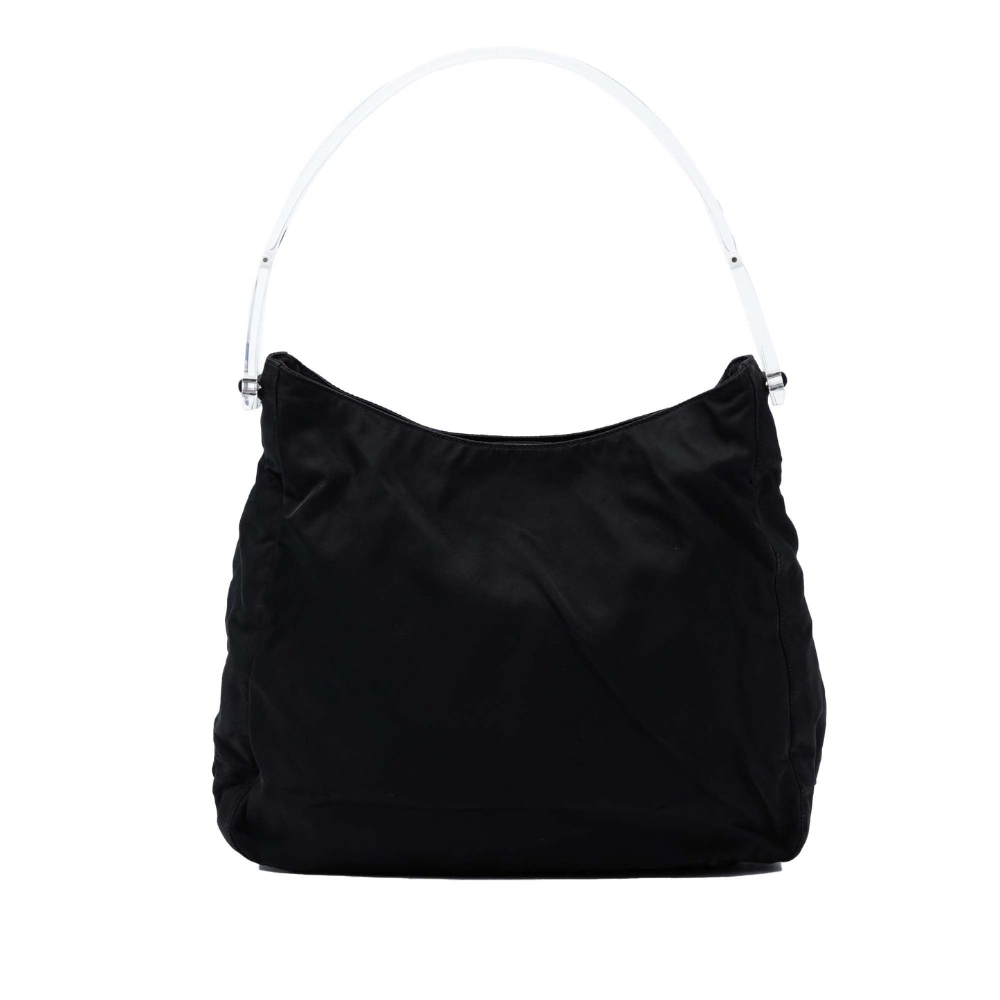 Prada Tessuto Acrylic Handle Bag
