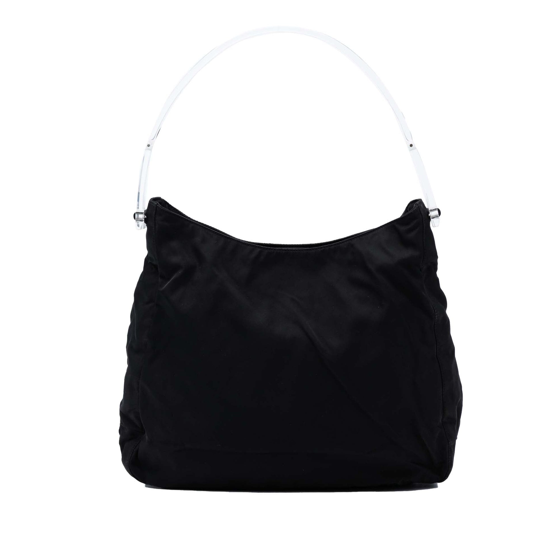 Prada Tessuto Acrylic Handle Bag