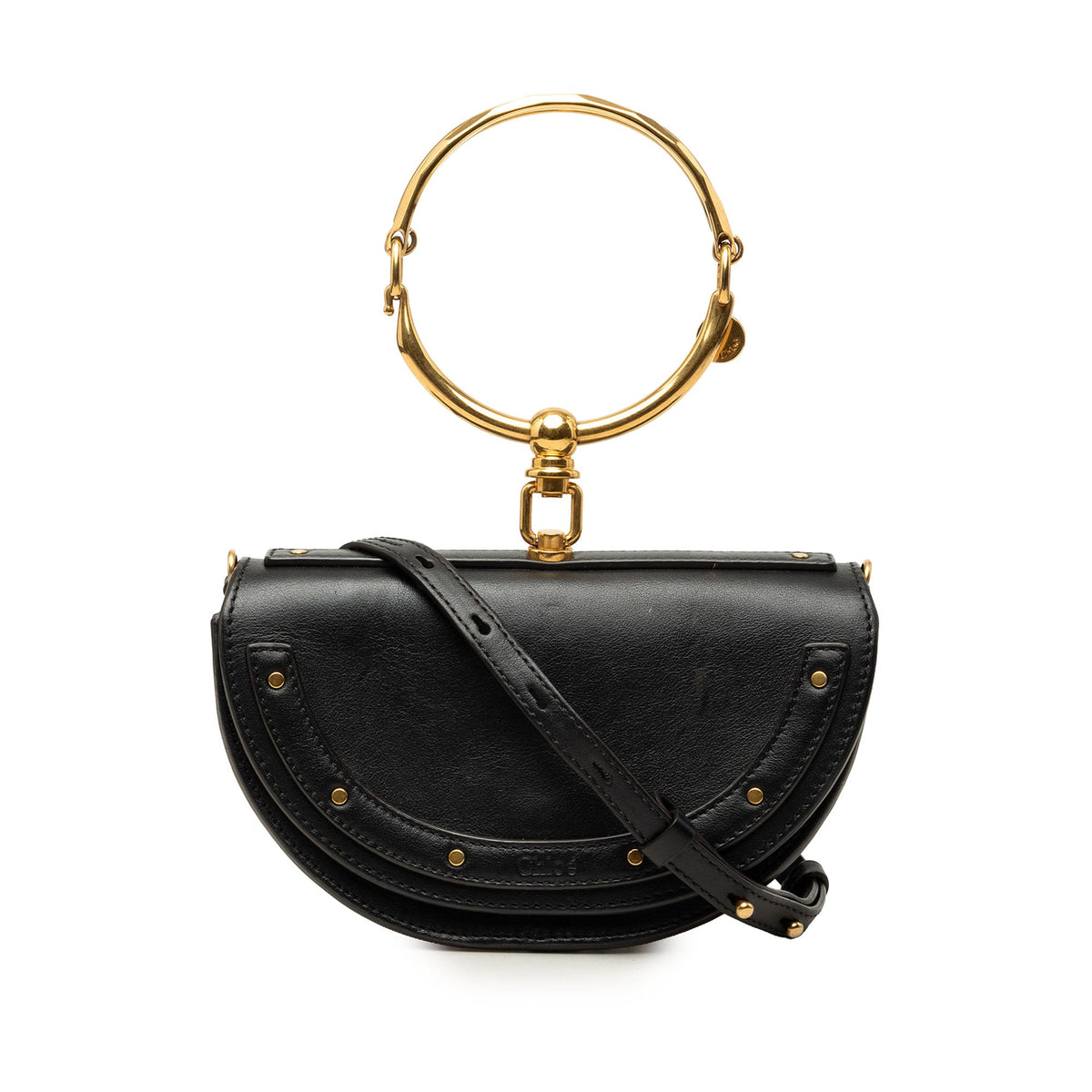 Chloé Mini Calfskin Nile Bracelet Satchel