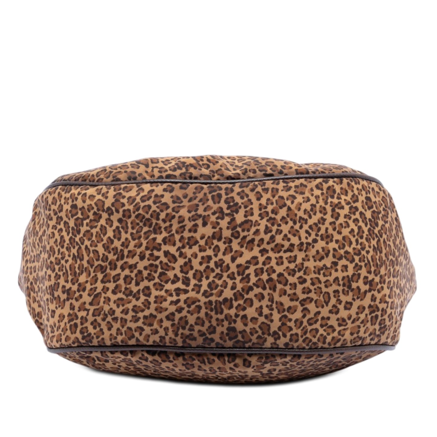 Bottega Veneta Nylon Leopard Print Tote