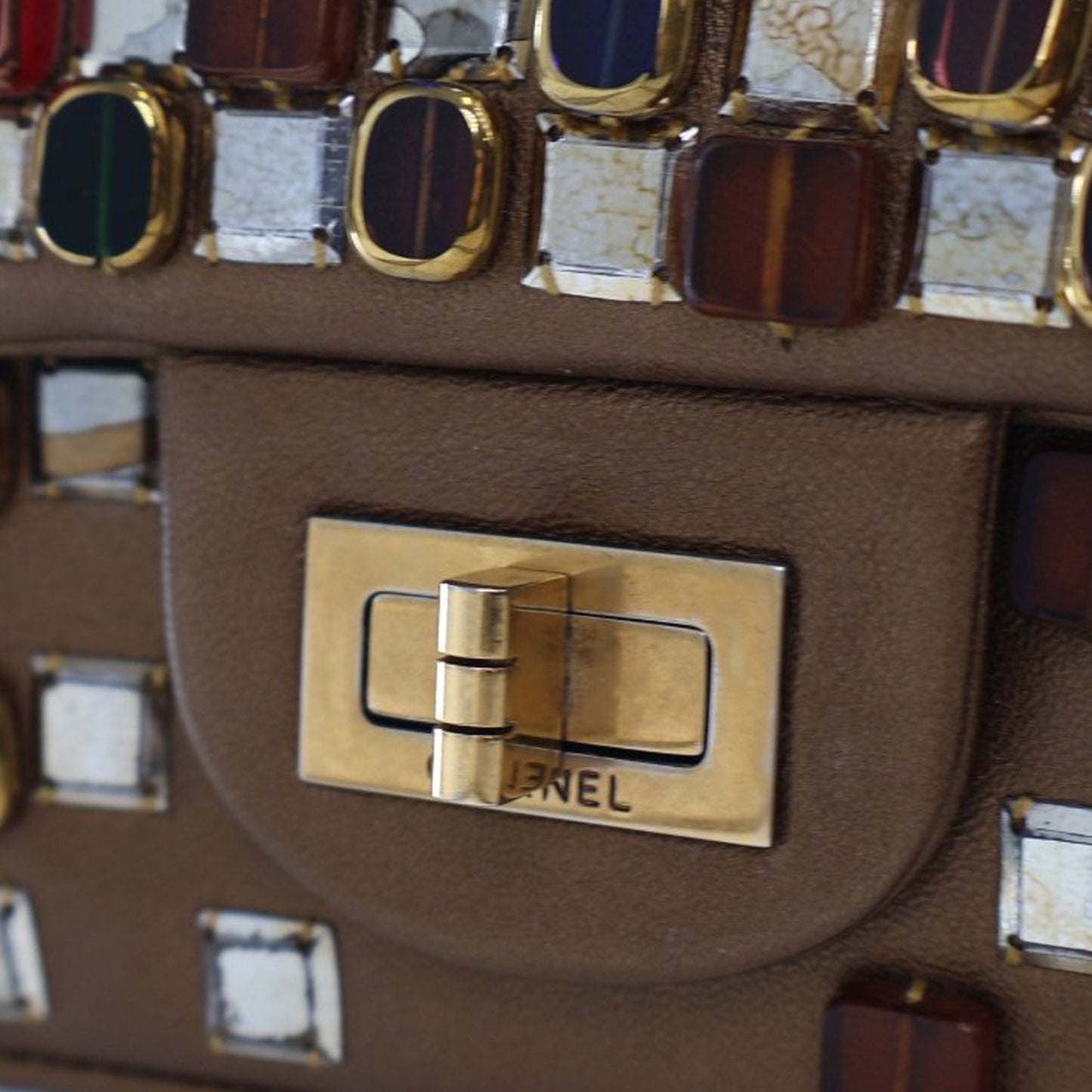 Paris Byzance Gripoix Bijoux Reissue 2.55 Calfskin Single Flap 225