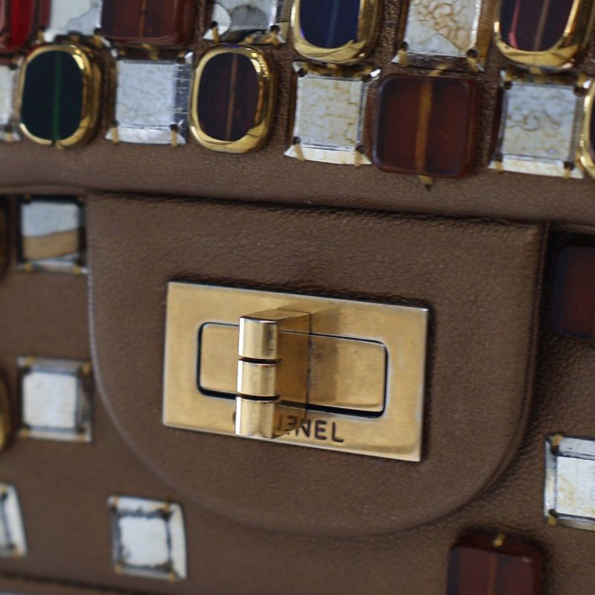 Paris Byzance Gripoix Bijoux Reissue 2.55 Calfskin Single Flap 225
