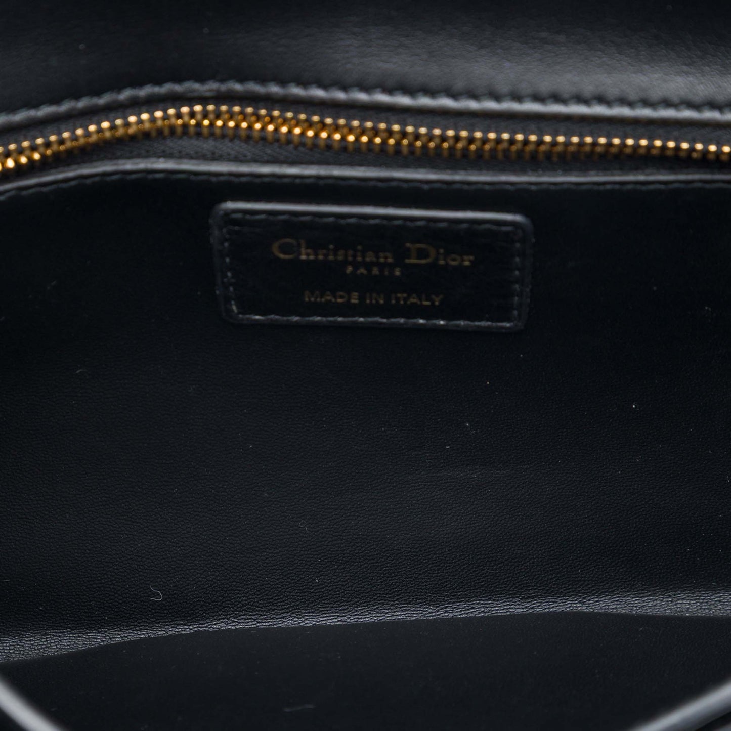 Dior Leather Montaigne 30 Clutch with Chain