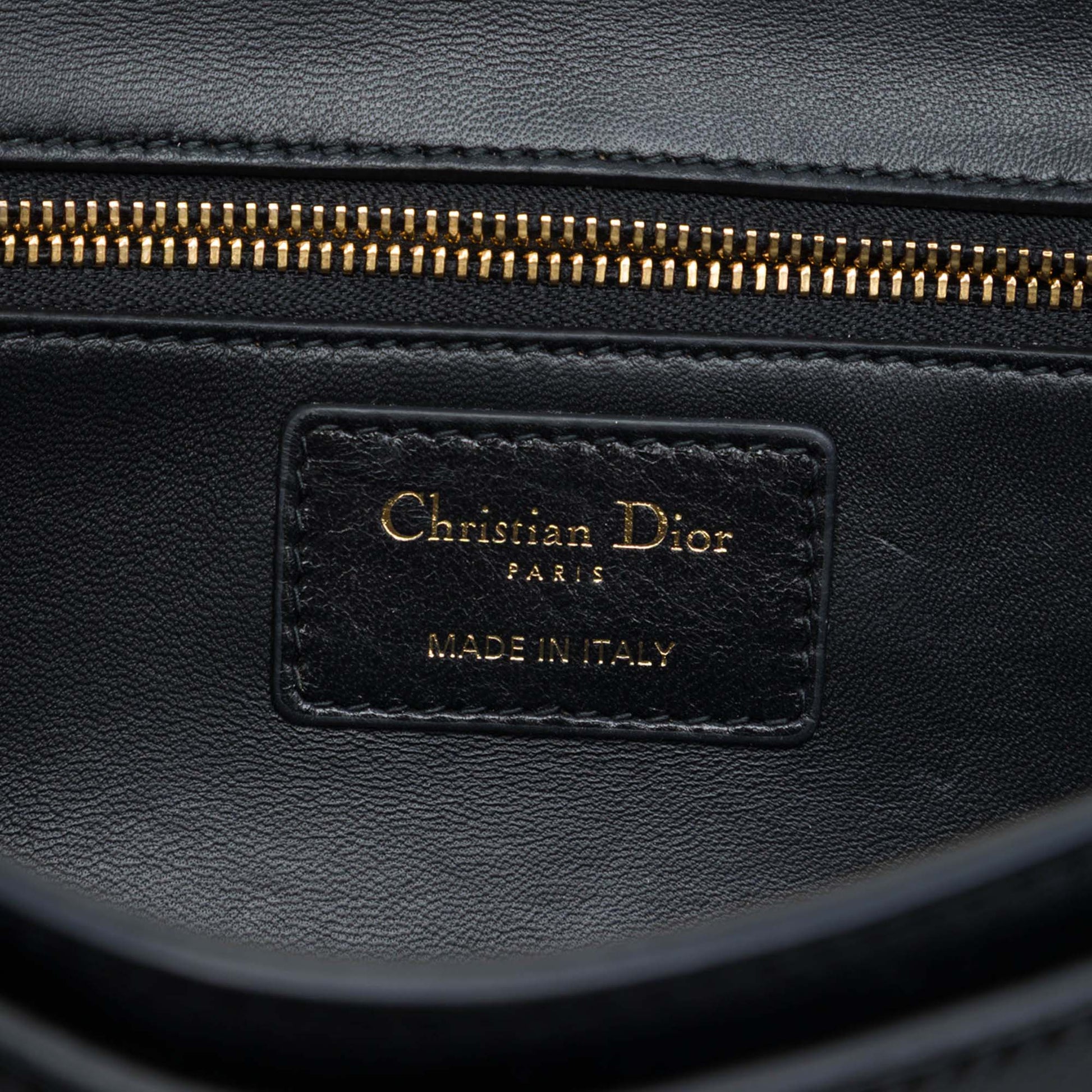 Dior Leather Montaigne 30 Clutch with Chain