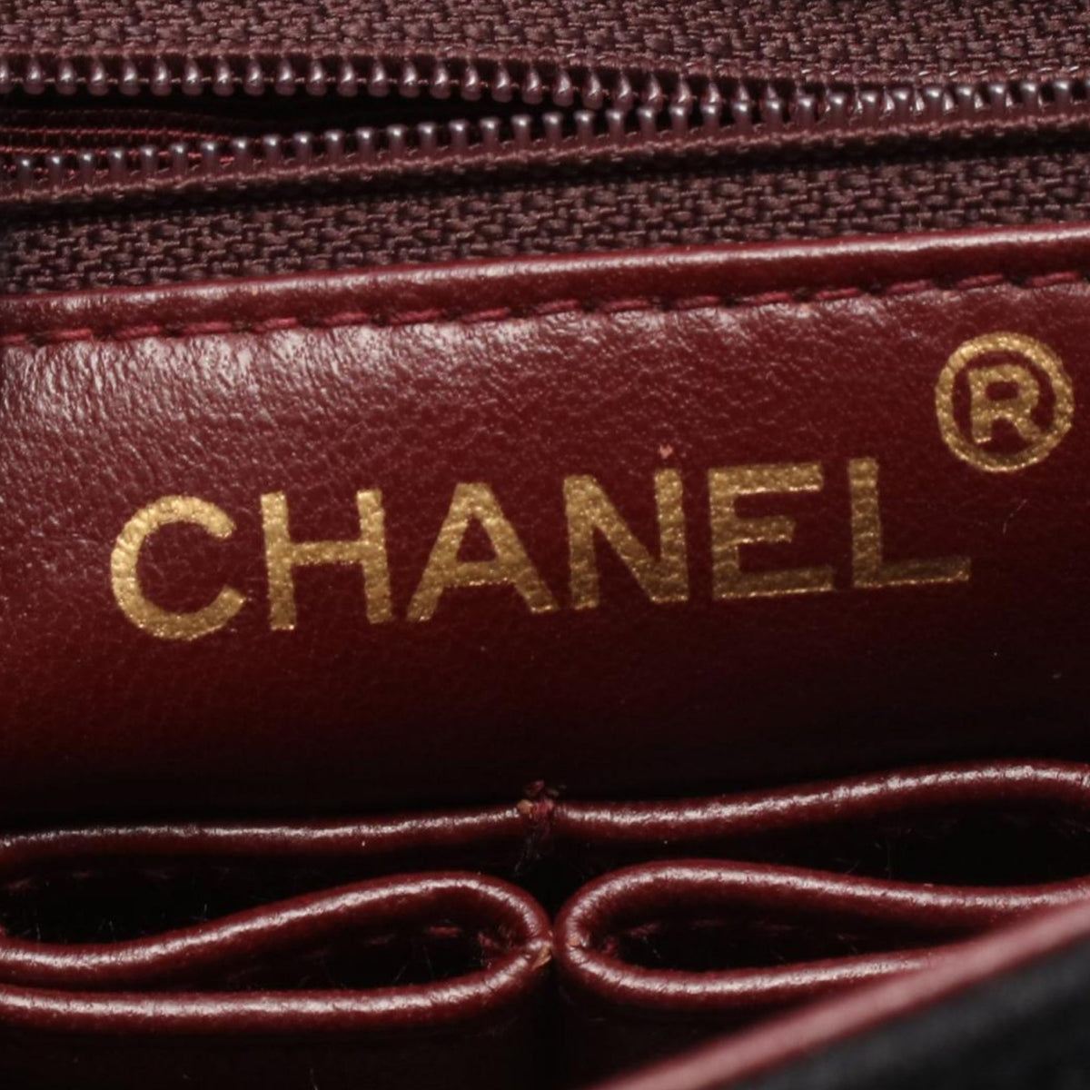 Chanel Mini Quilted Jersey and Lambskin Square Flap