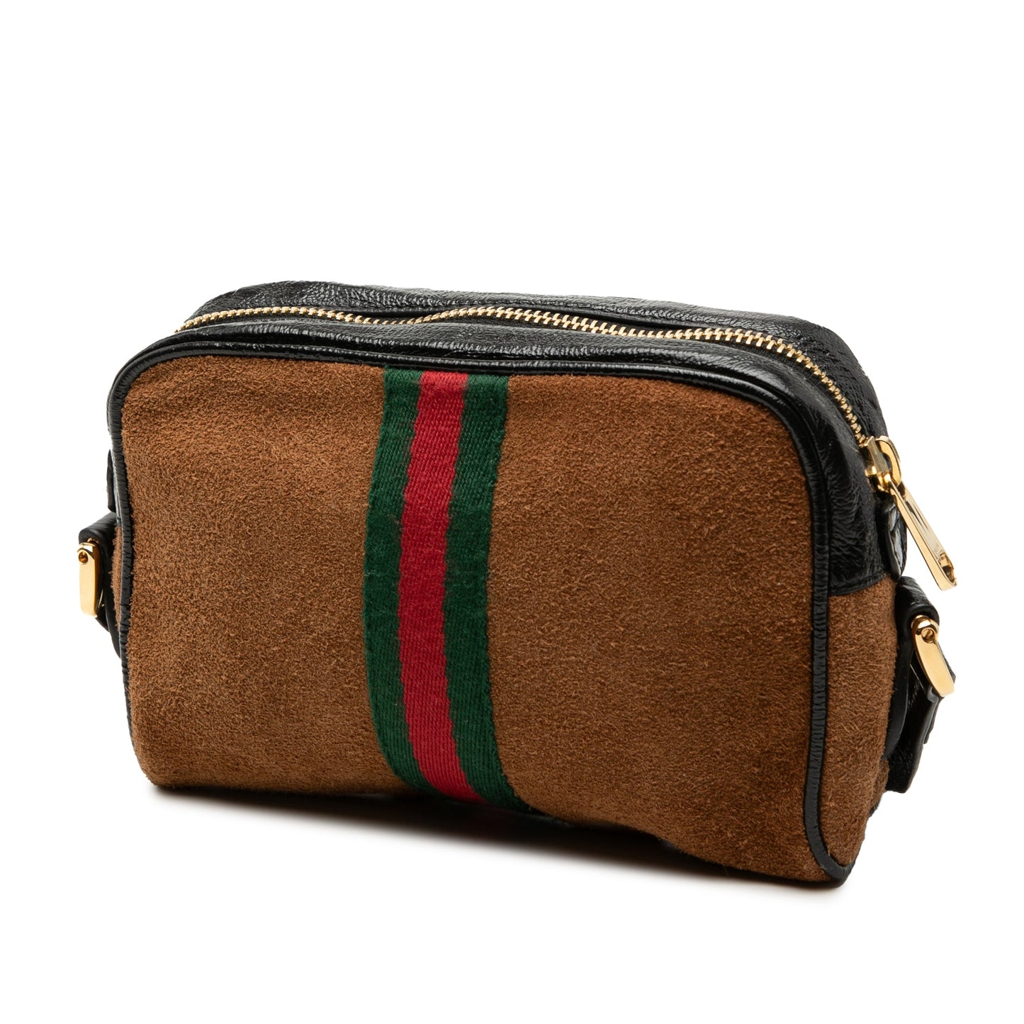 Gucci Mini Suede Web Ophidia Crossbody