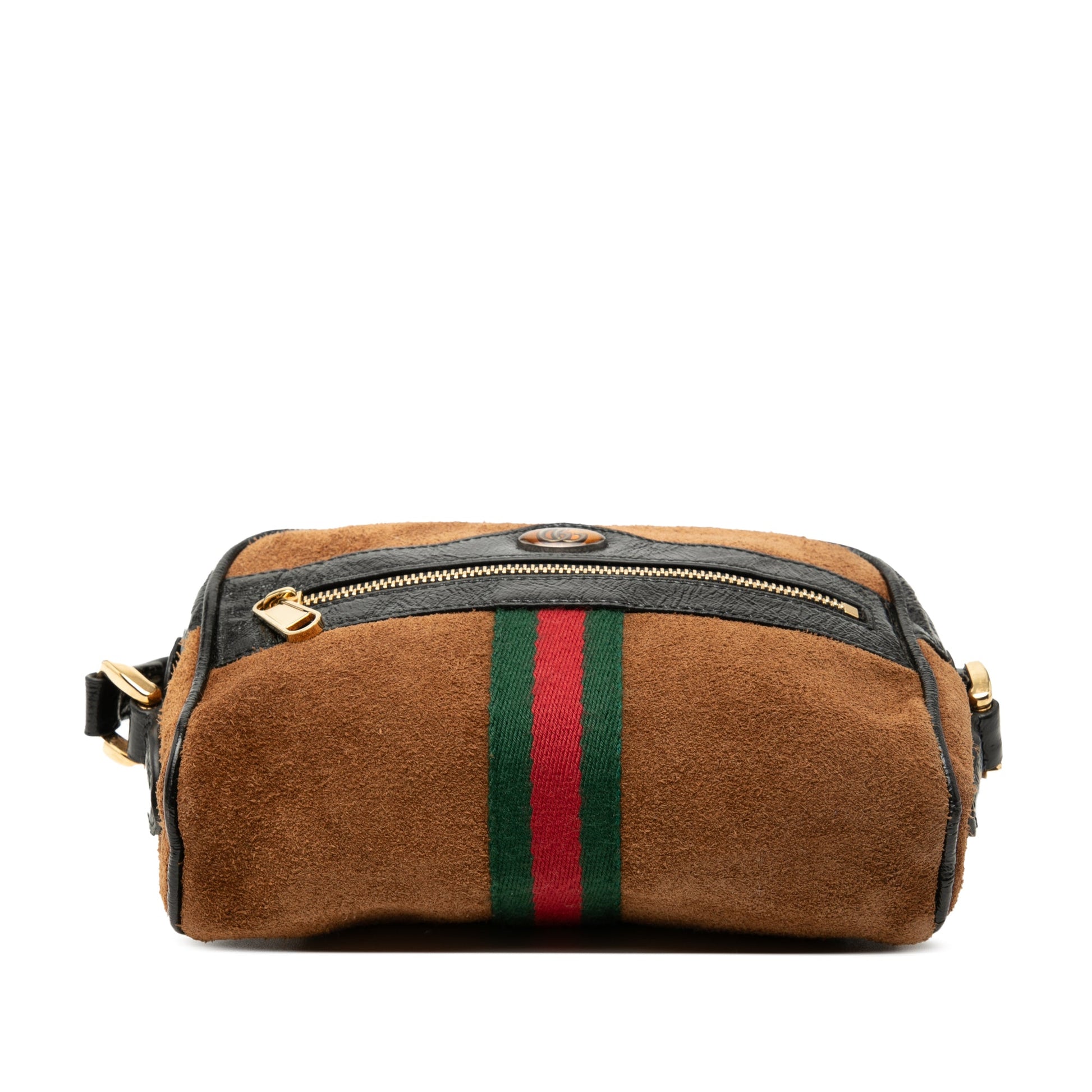 Gucci Mini Suede Web Ophidia Crossbody