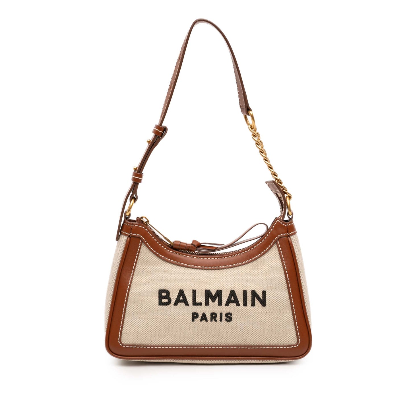 Balmain Canvas B Army Logo Shoulder Bag