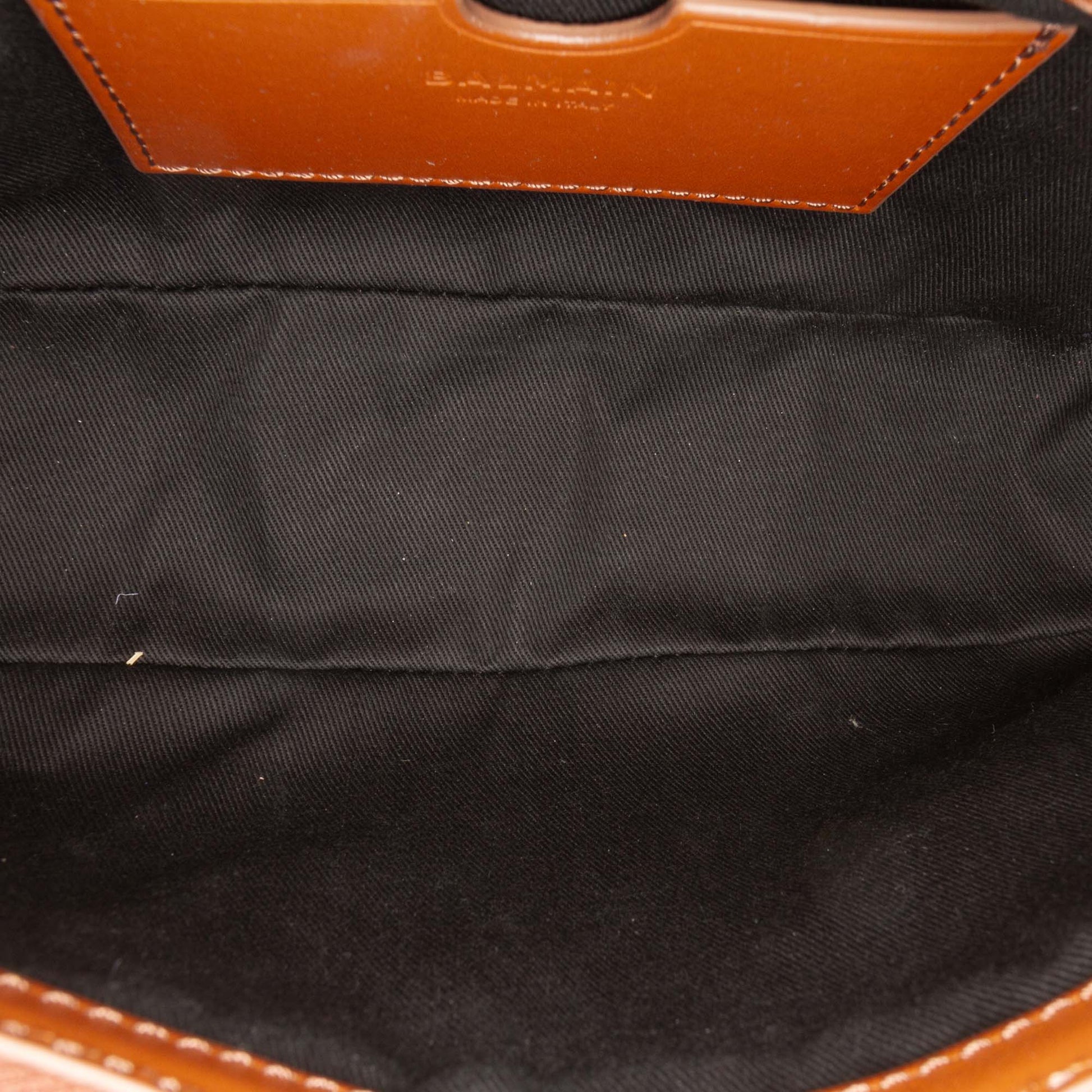 Balmain Canvas B Army Logo Shoulder Bag