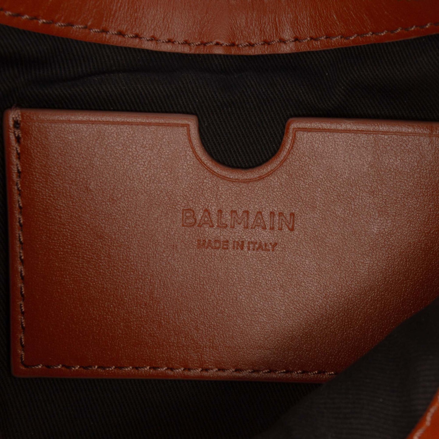 Balmain Canvas B Army Logo Shoulder Bag