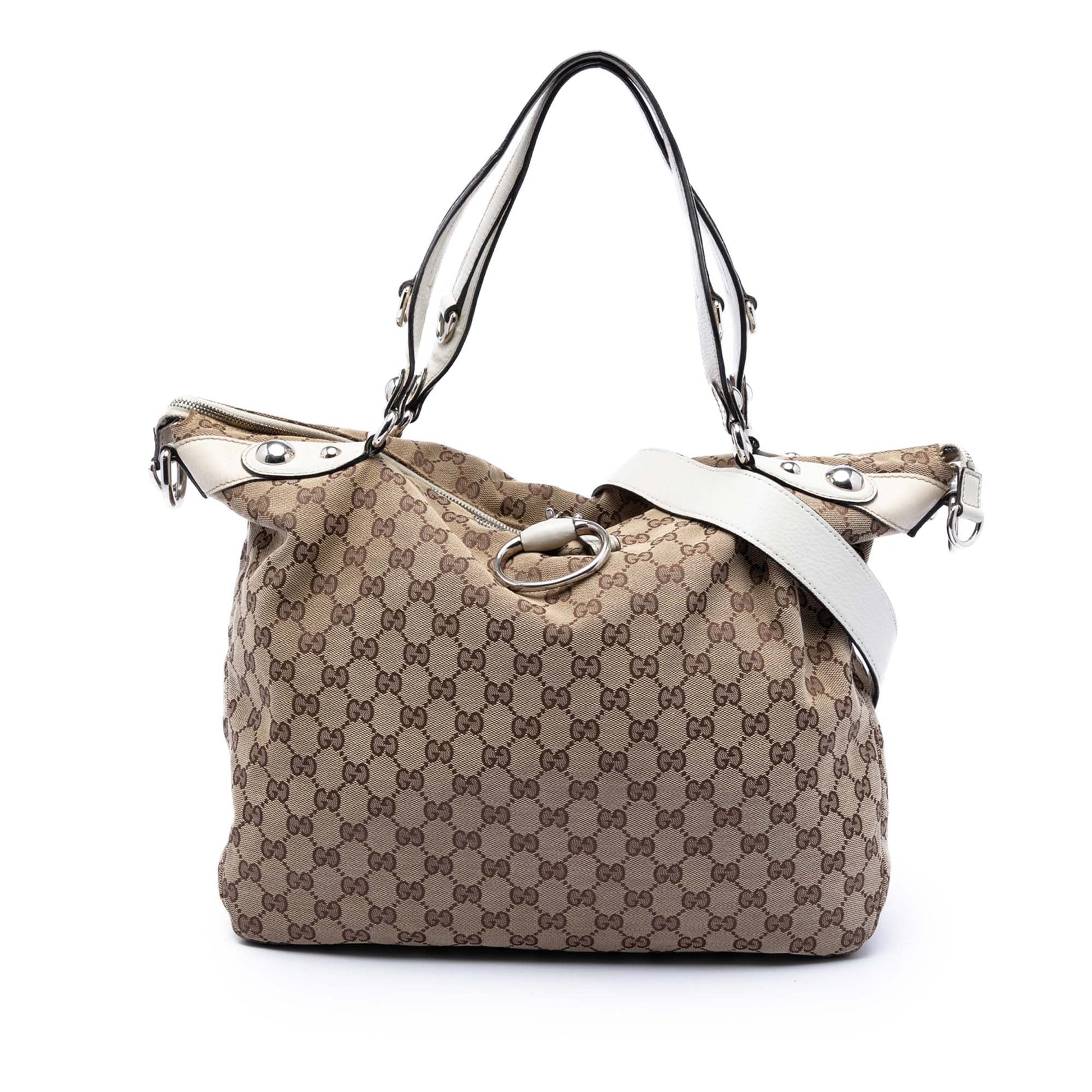 Gucci GG Canvas Icon Bit Satchel