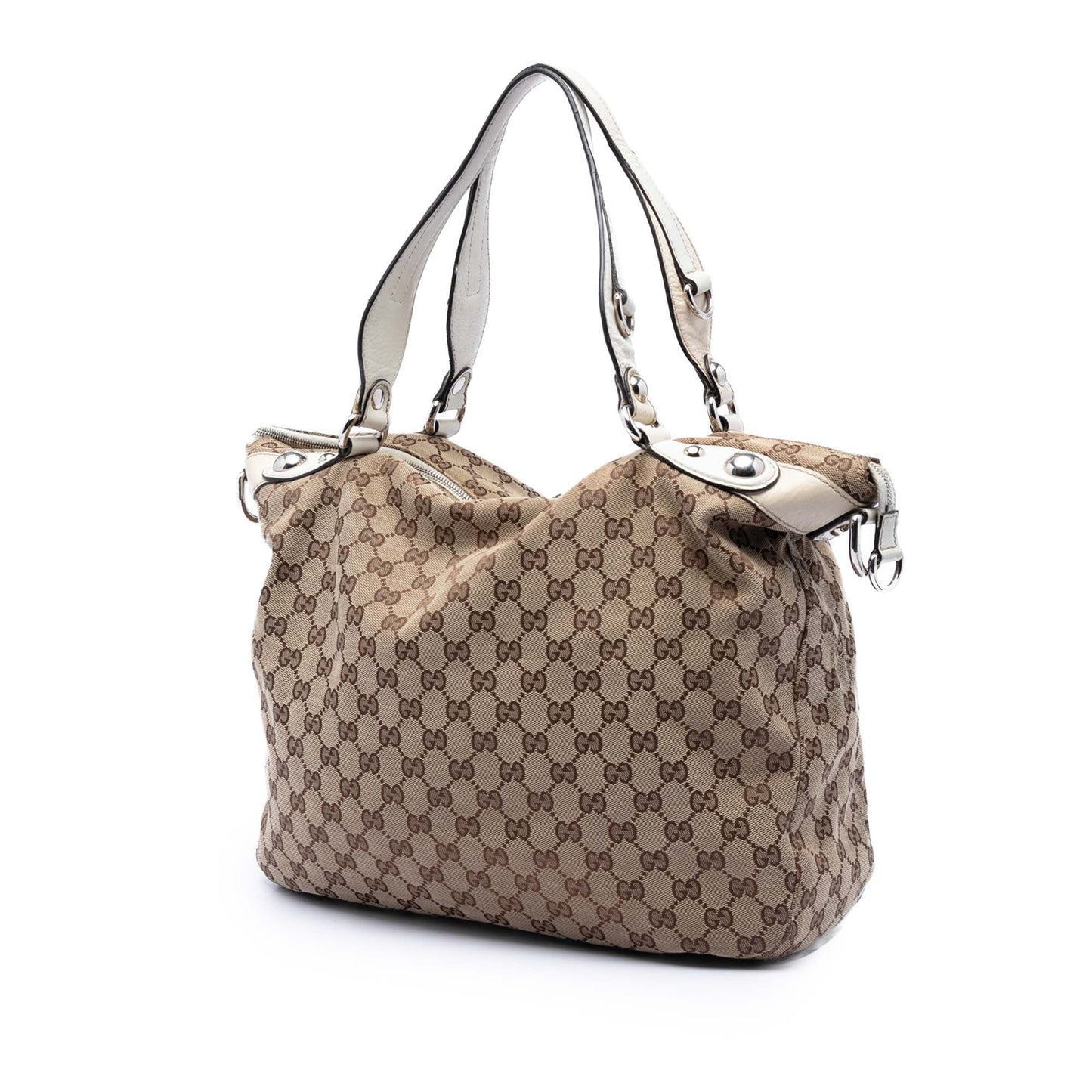 Gucci GG Canvas Icon Bit Satchel
