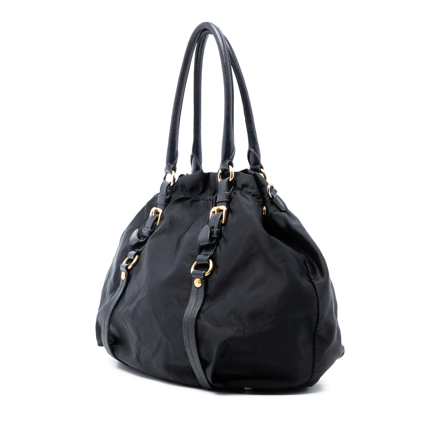 Prada Tessuto Canapa Logo Satchel