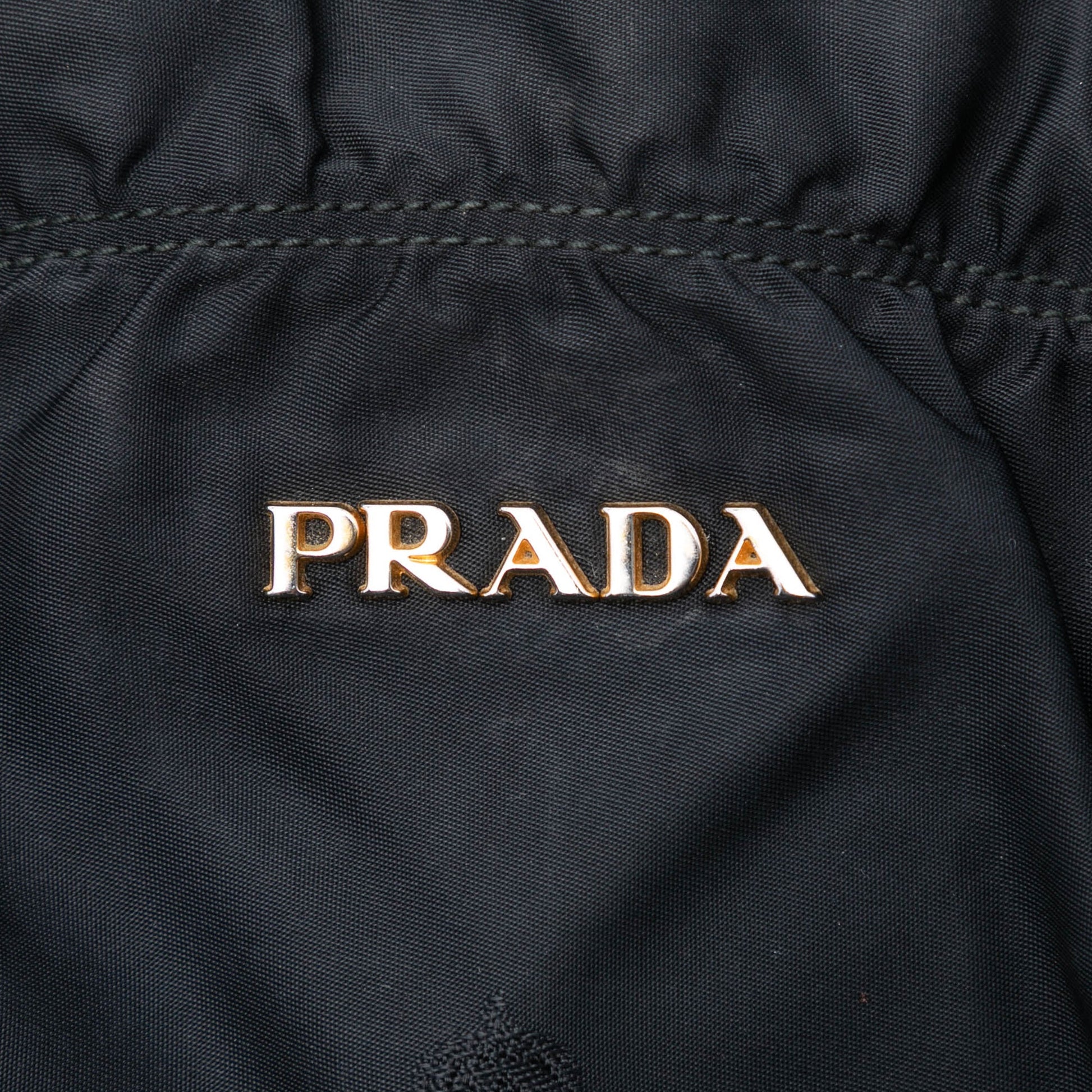Prada Tessuto Canapa Logo Satchel