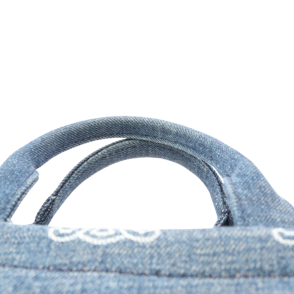 Celine Small Denim Cabas Thais Satchel