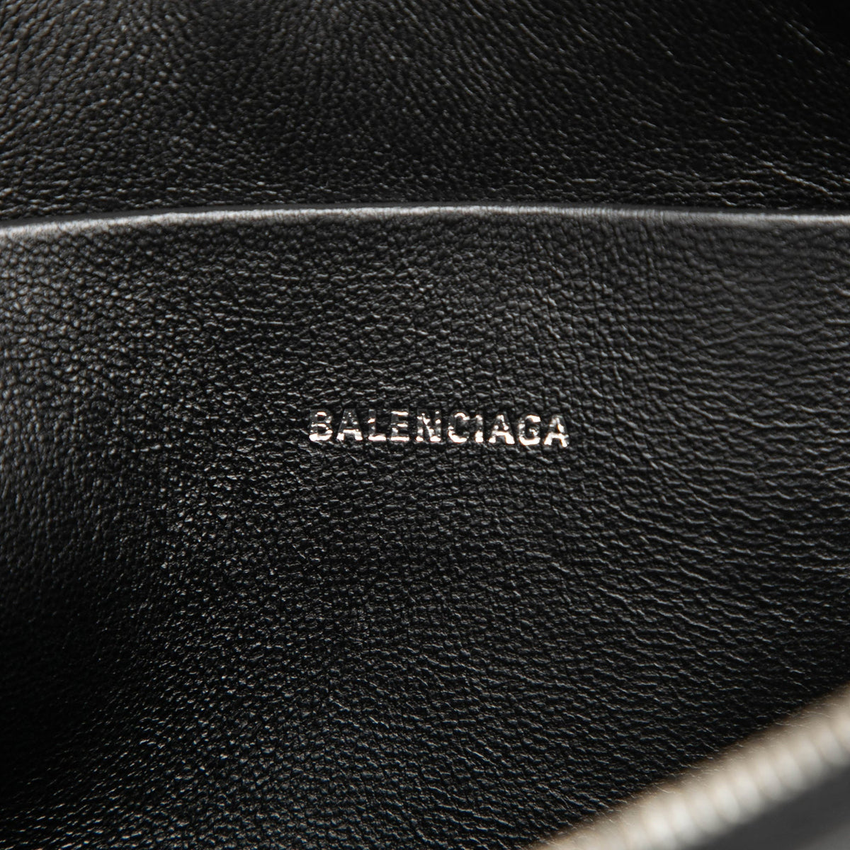 Balenciaga BB Monogram Coated Canvas Wristlet Clutch