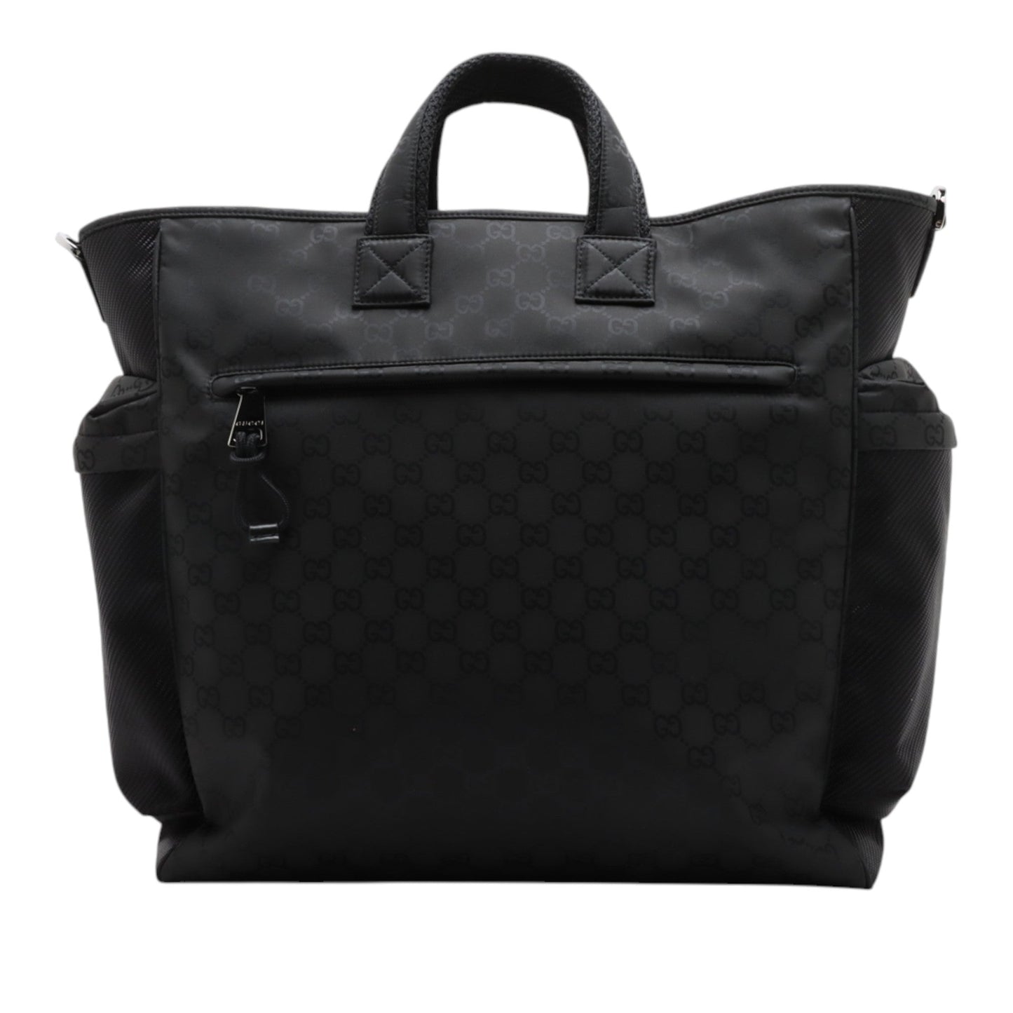 Gucci Large GG Nylon Nexus Satchel