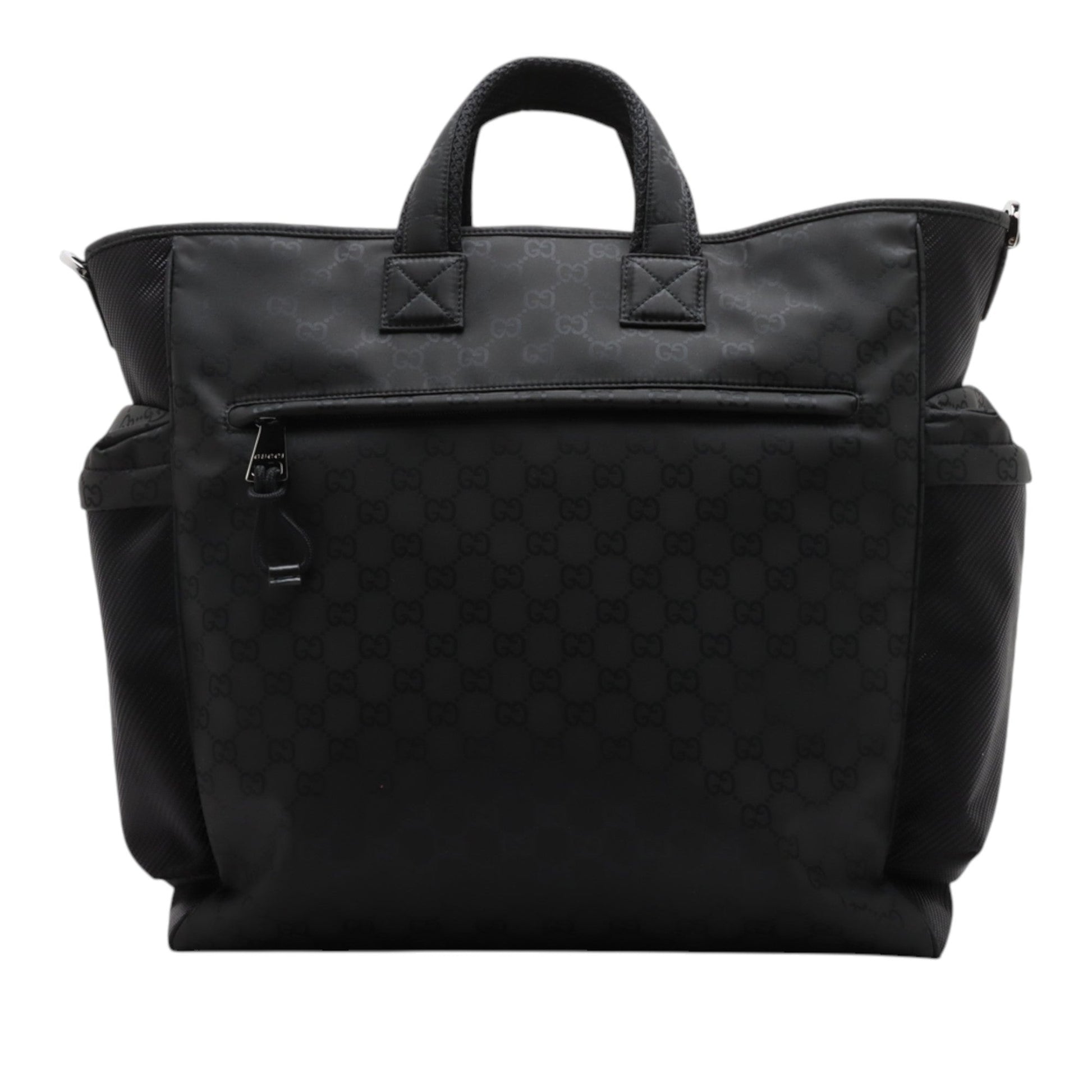 Gucci Large GG Nylon Nexus Satchel