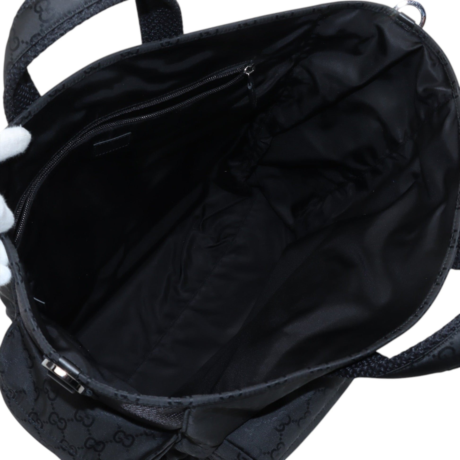 Gucci Large GG Nylon Nexus Satchel