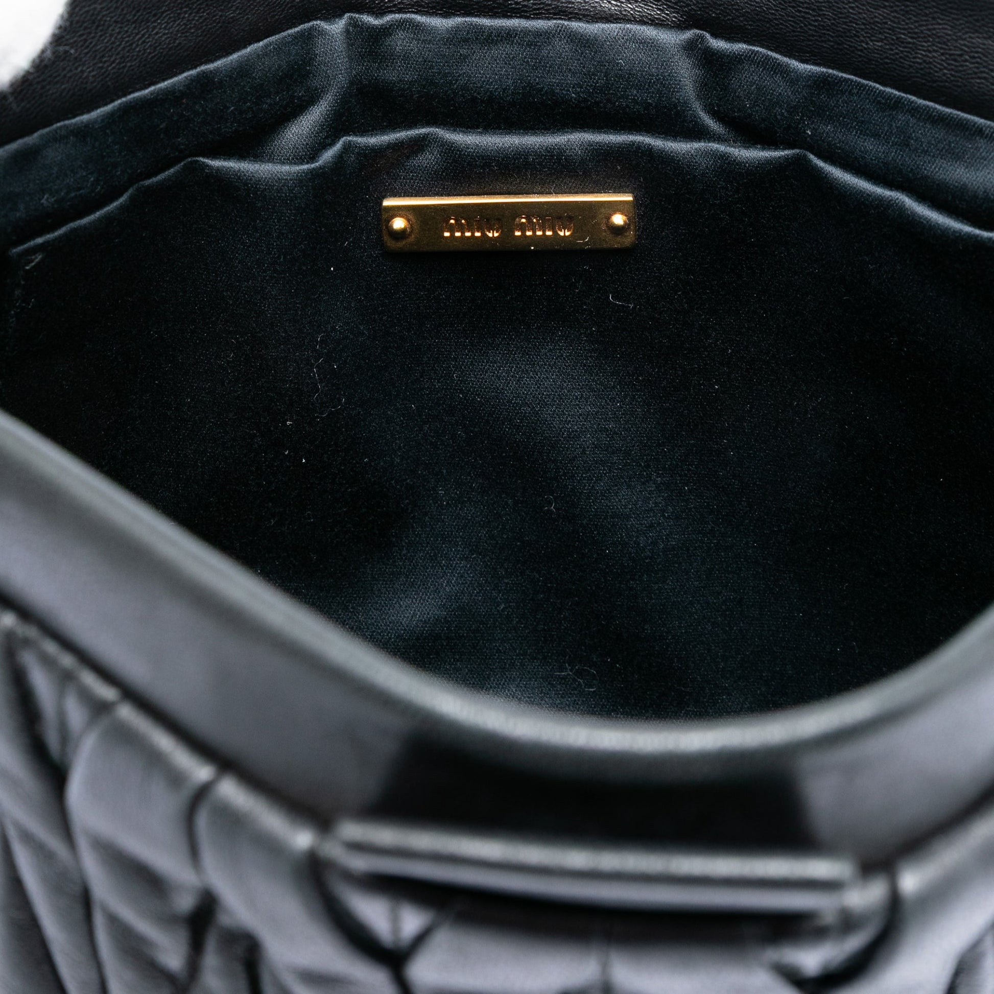 Matelasse Nappa Frame Clutch
