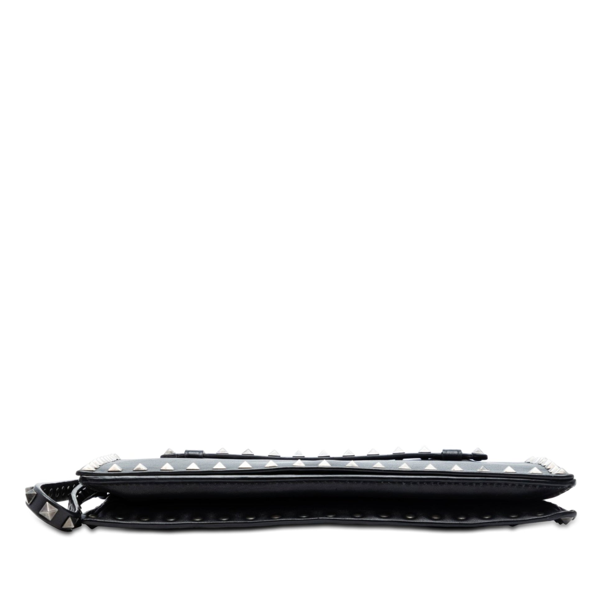 Valentino Nappa Rockstud Wristlet Clutch