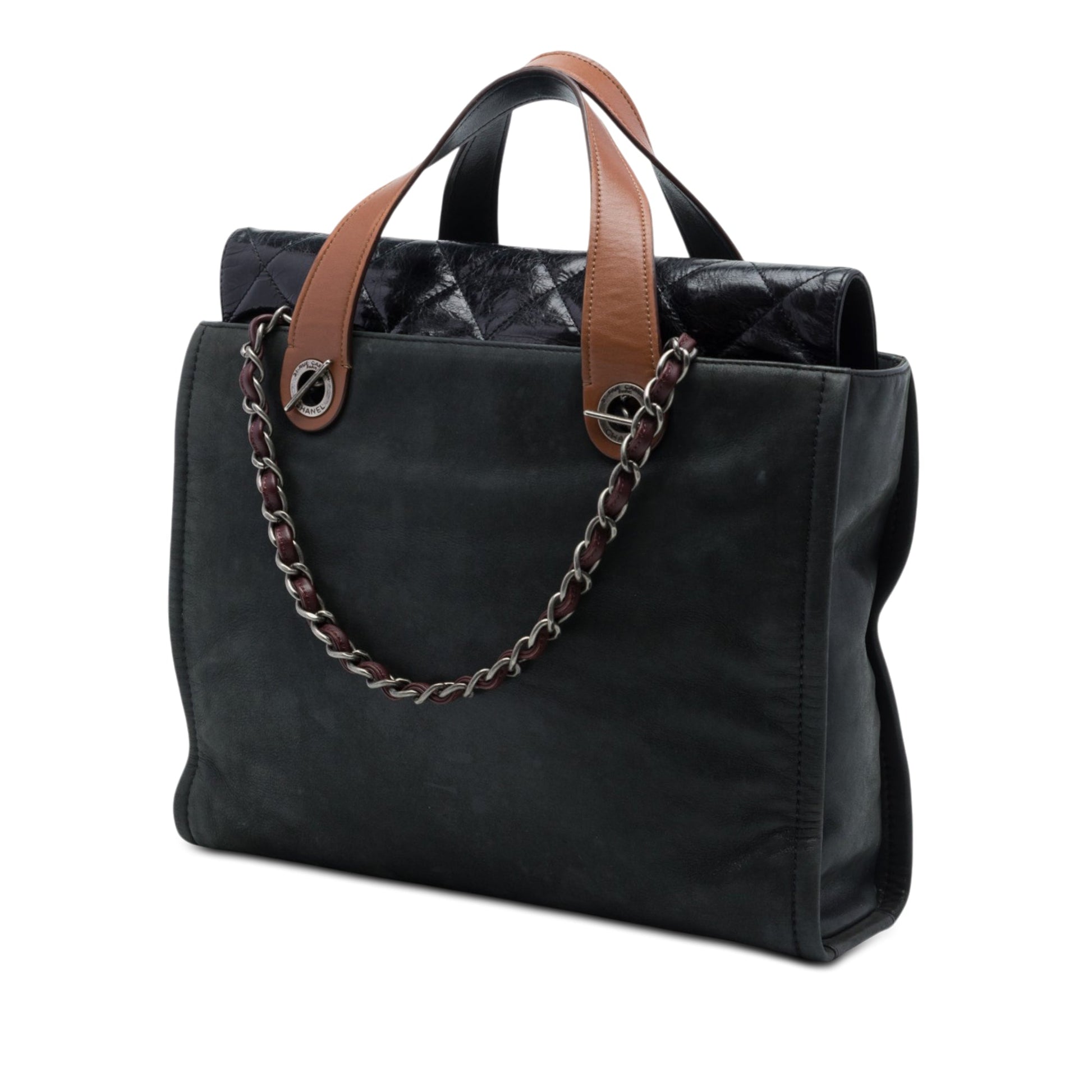 Chanel Iridescent Calfskin In The Mix Portobello Soft Tote