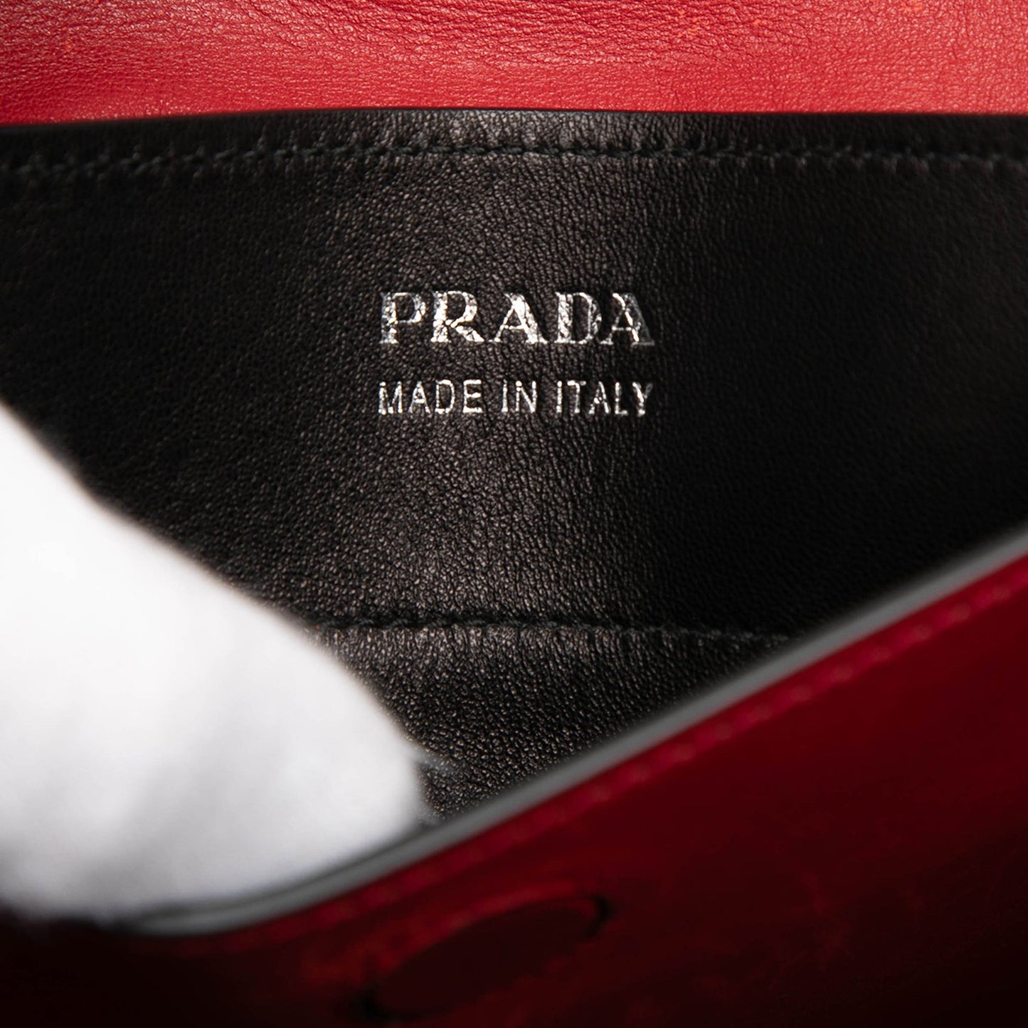Prada Large Saffiano Cuir Double Satchel