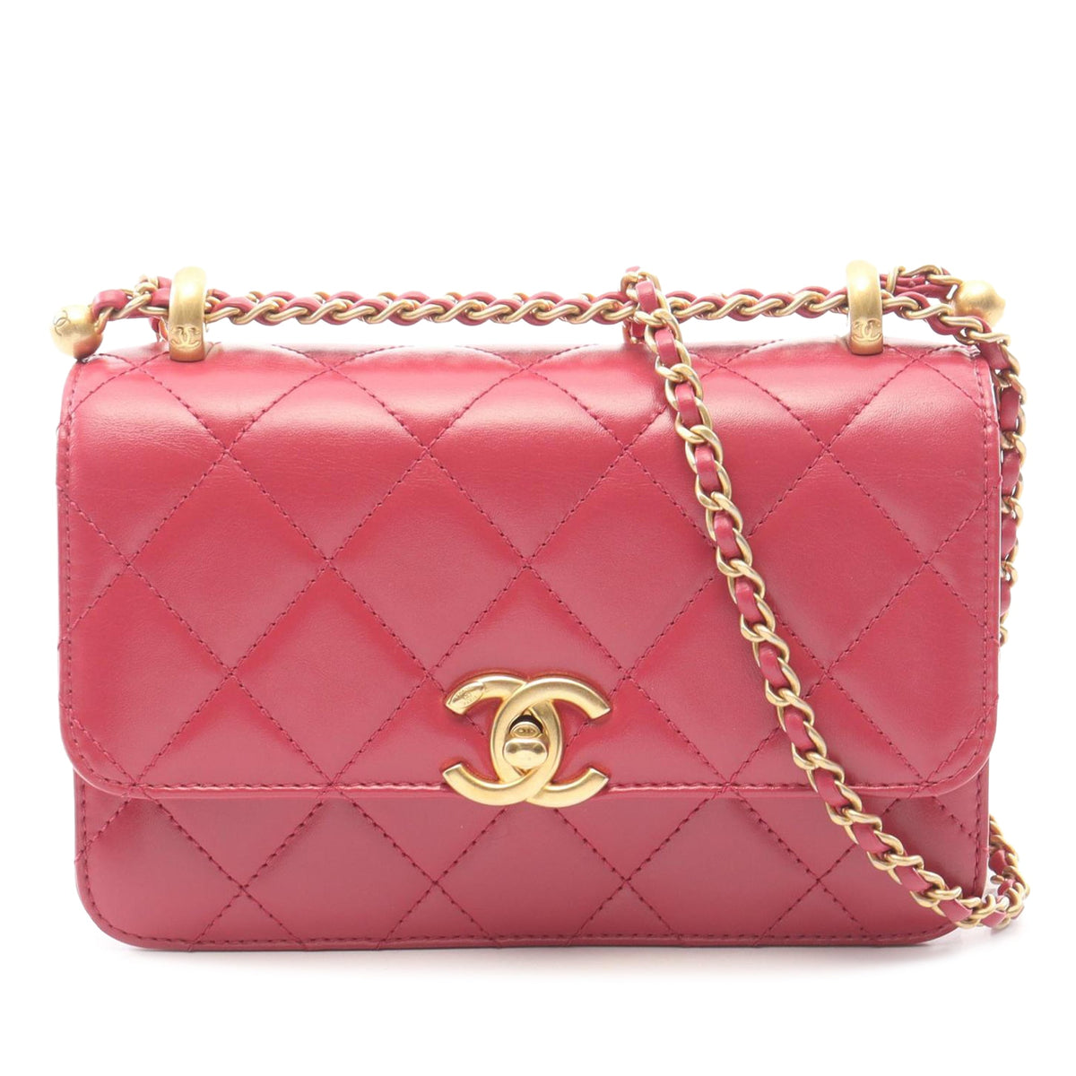 Chanel Small Quilted Lambskin Flap