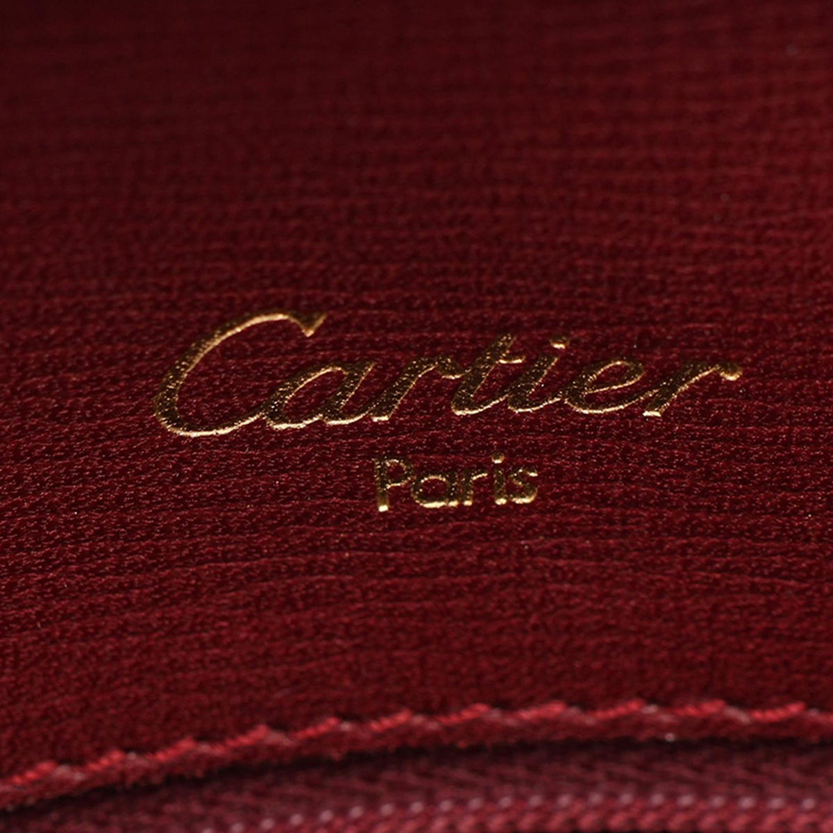 Cartier Leather Must De Cartier Backpack — Red