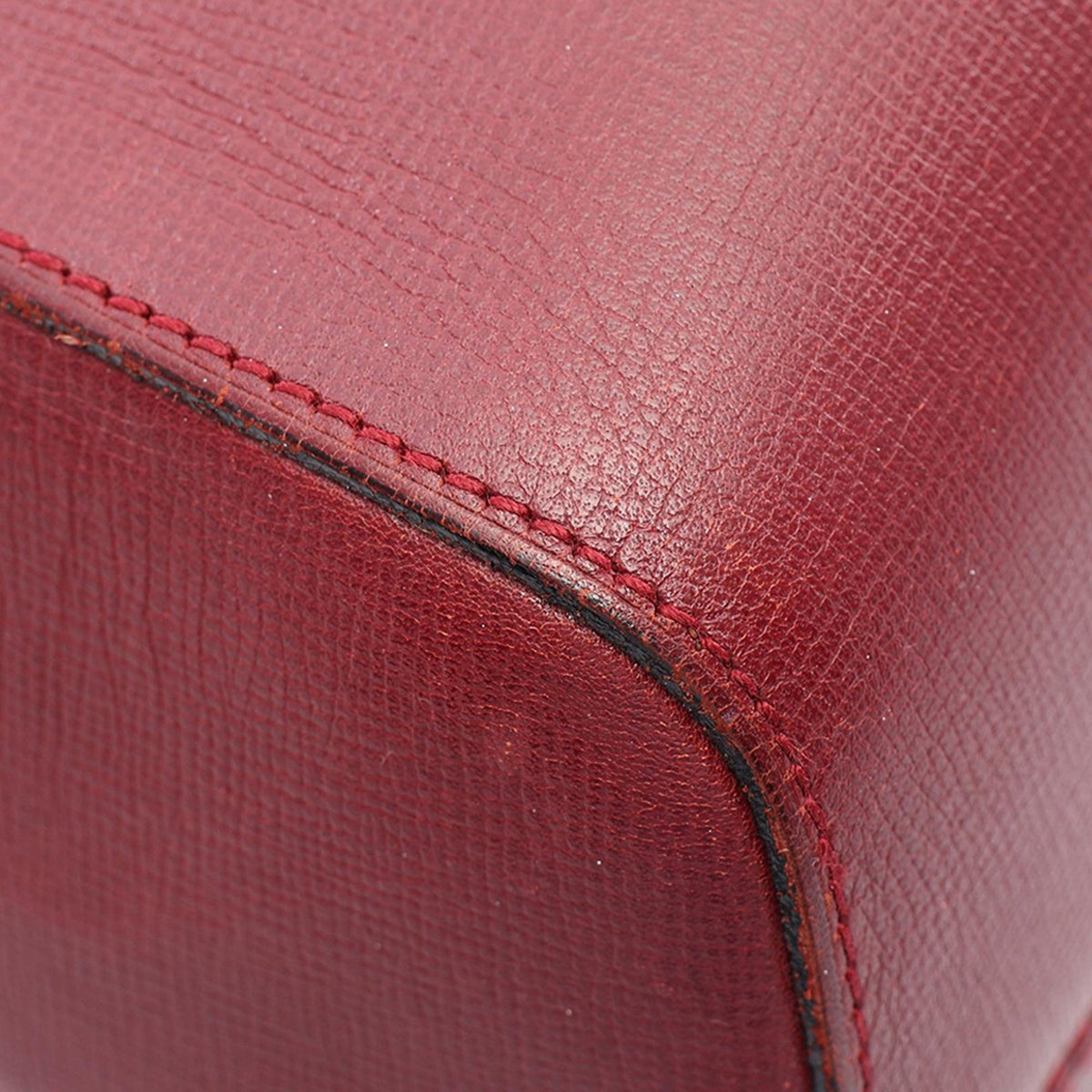 Cartier Leather Must De Cartier Backpack — Red