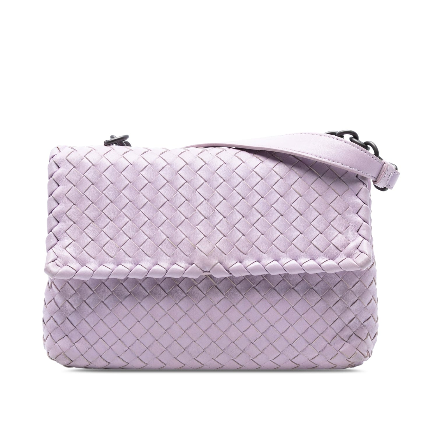 Bottega Veneta Small Nappa Intrecciato Olimpia Shoulder Bag
