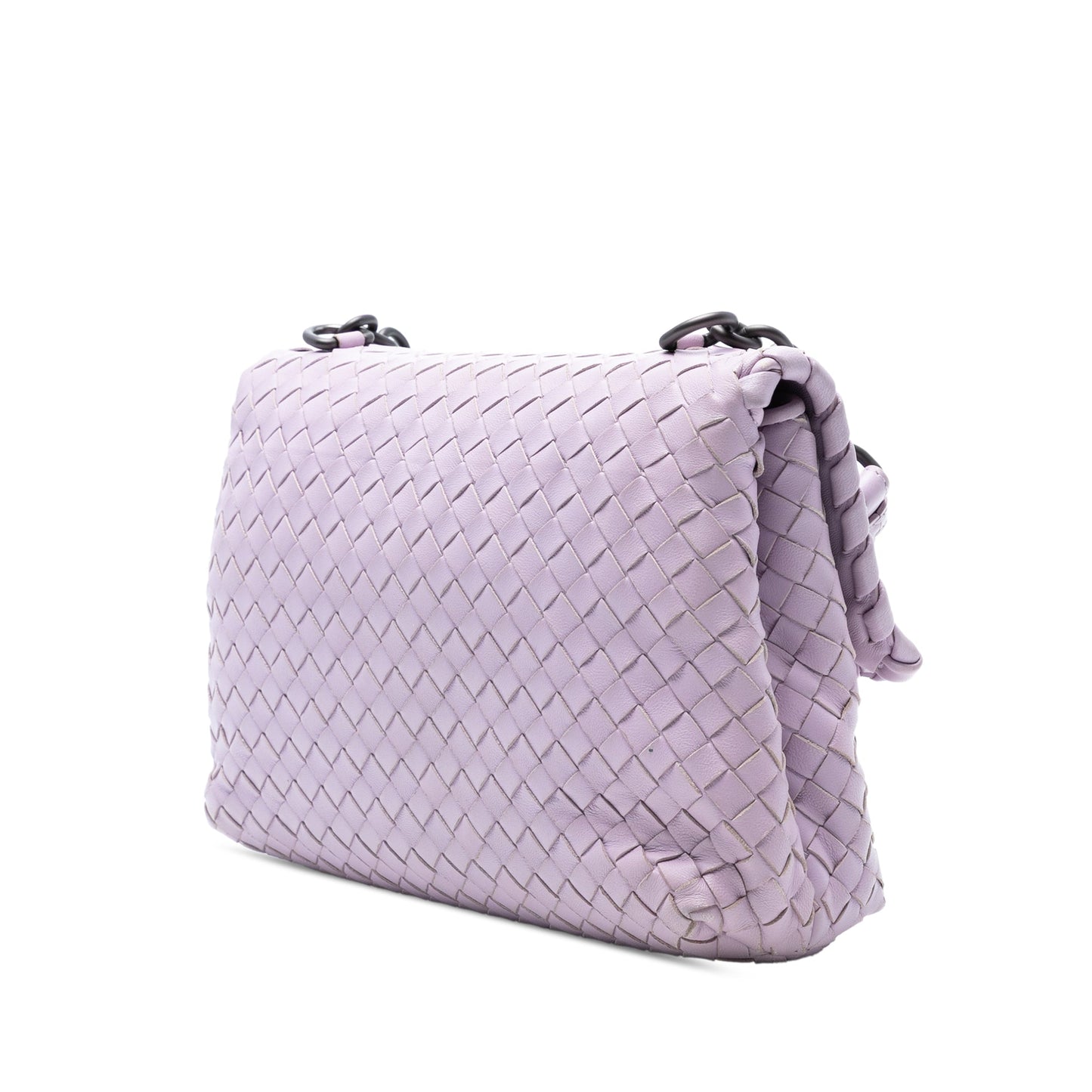 Bottega Veneta Small Nappa Intrecciato Olimpia Shoulder Bag