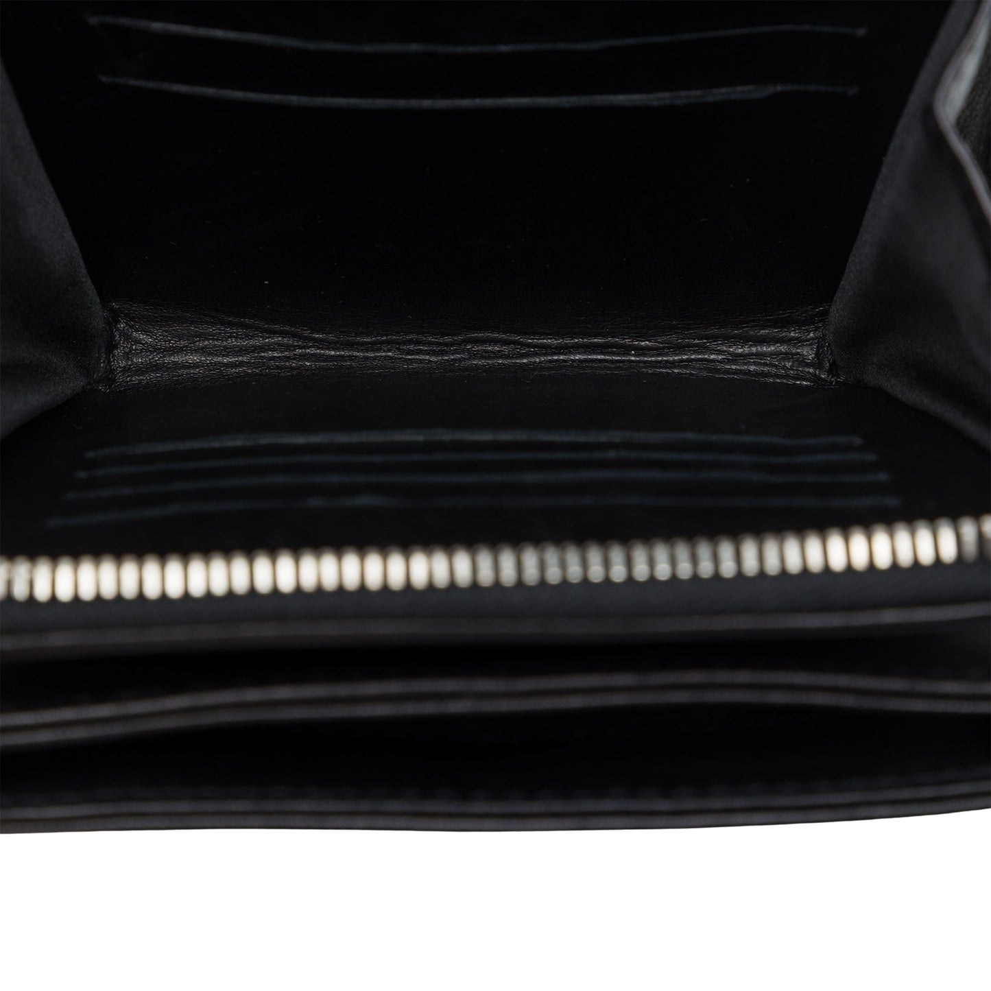 Chanel CC Quilted Lambskin Clams Wallet on Chain