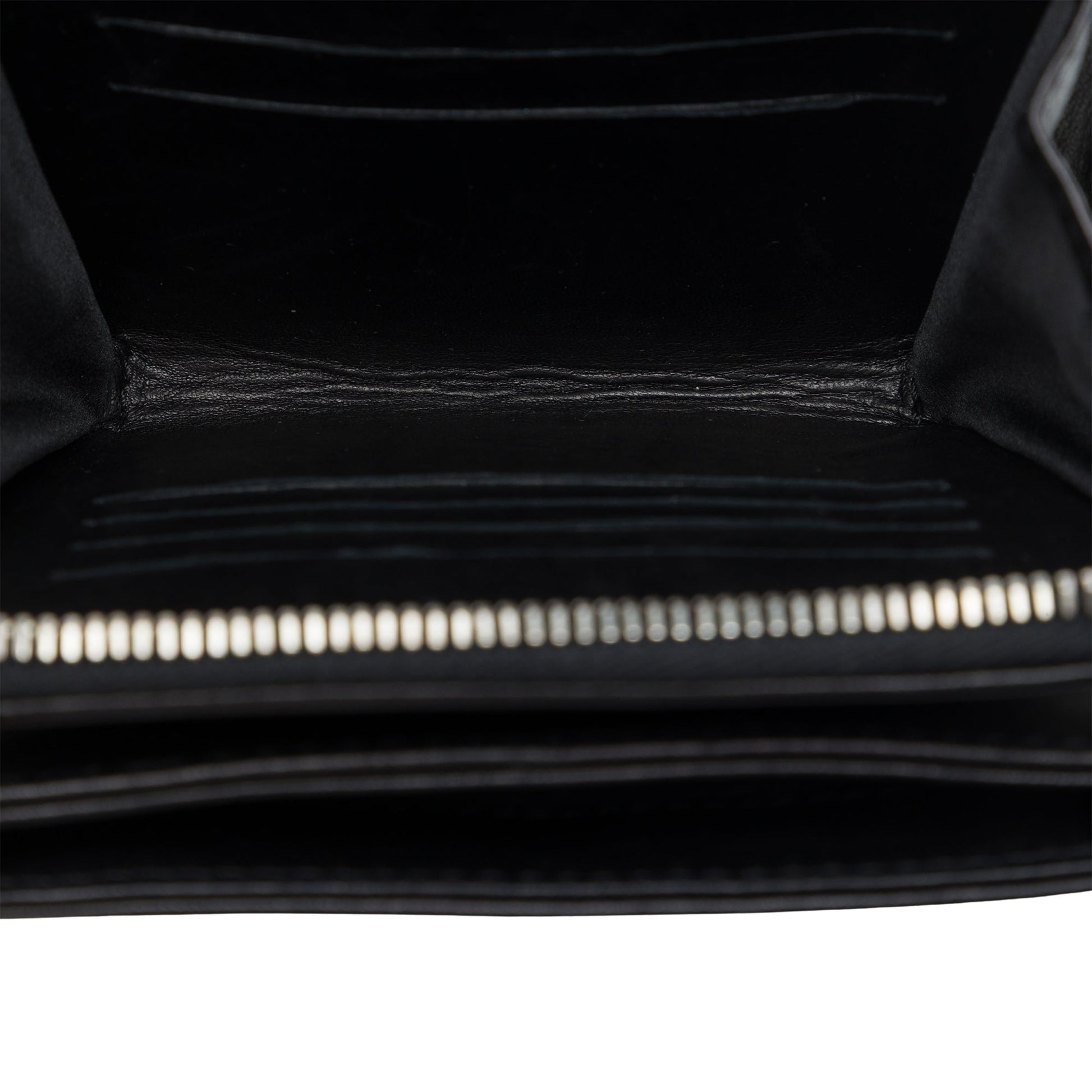Chanel CC Quilted Lambskin Clams Wallet on Chain