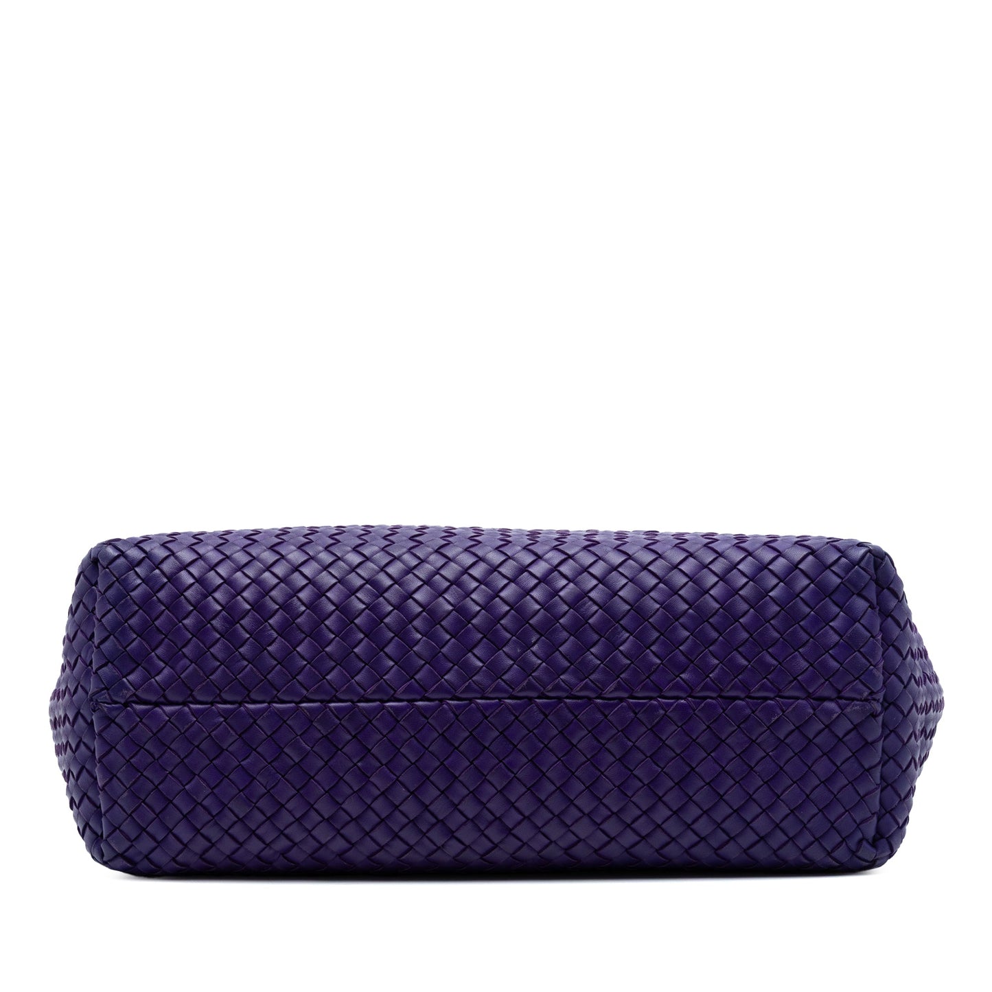 Bottega Veneta Medium Lambskin Intreccio Cabat Tote