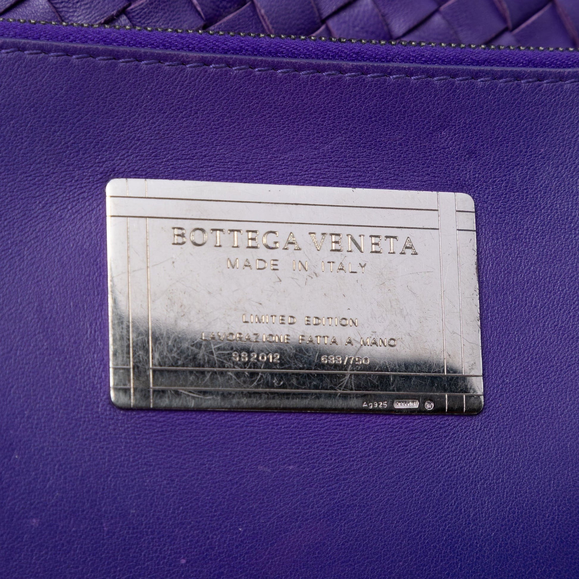 Bottega Veneta Medium Lambskin Intreccio Cabat Tote