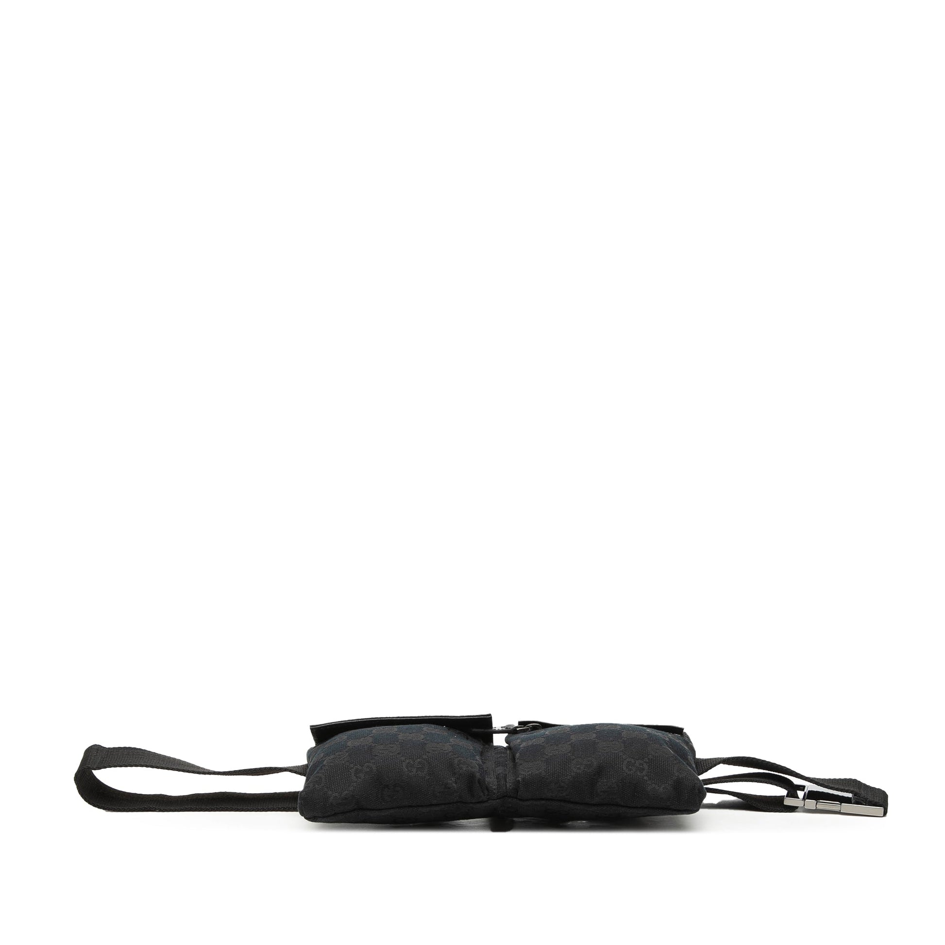 Gucci GG Canvas Double Pocket Belt Bag