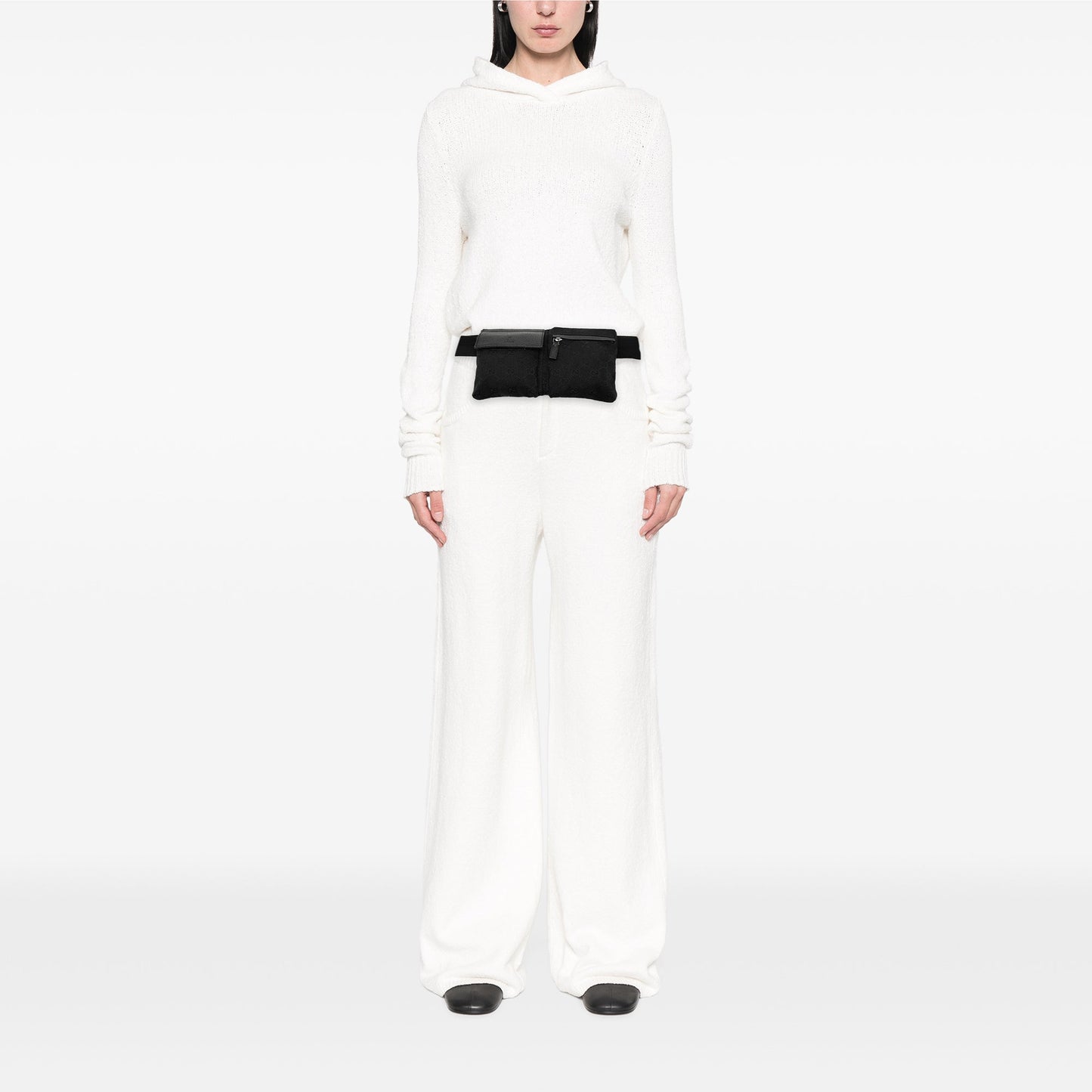 Gucci GG Canvas Double Pocket Belt Bag