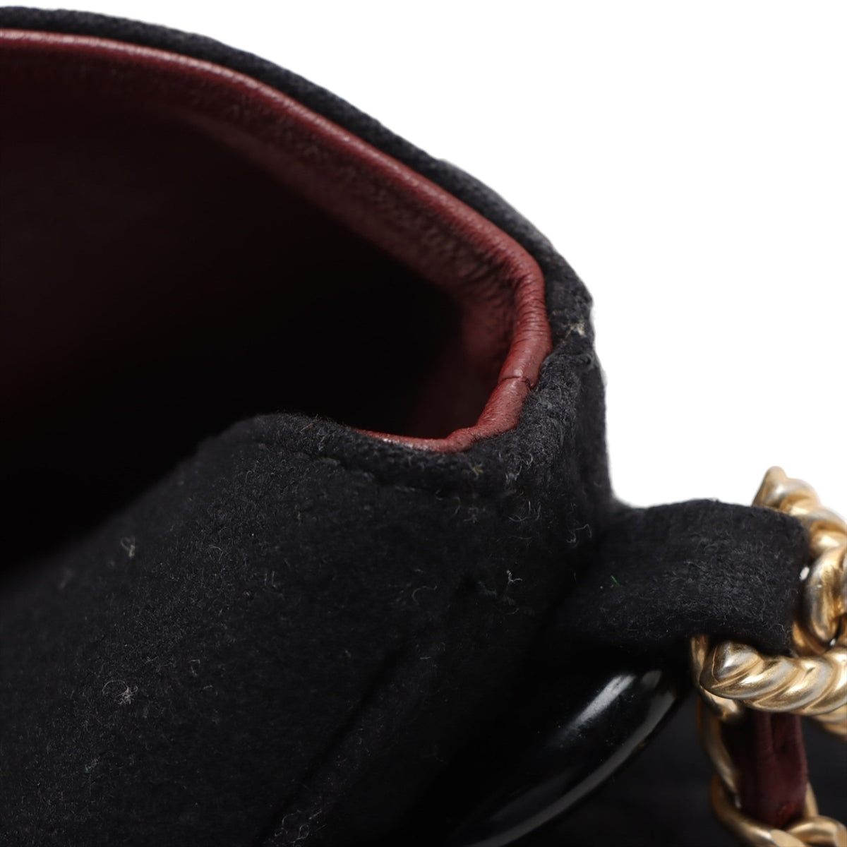 Chanel Paris Hamburg Quilted Wool Coco Sailor Charms Bucket Bag — Blue