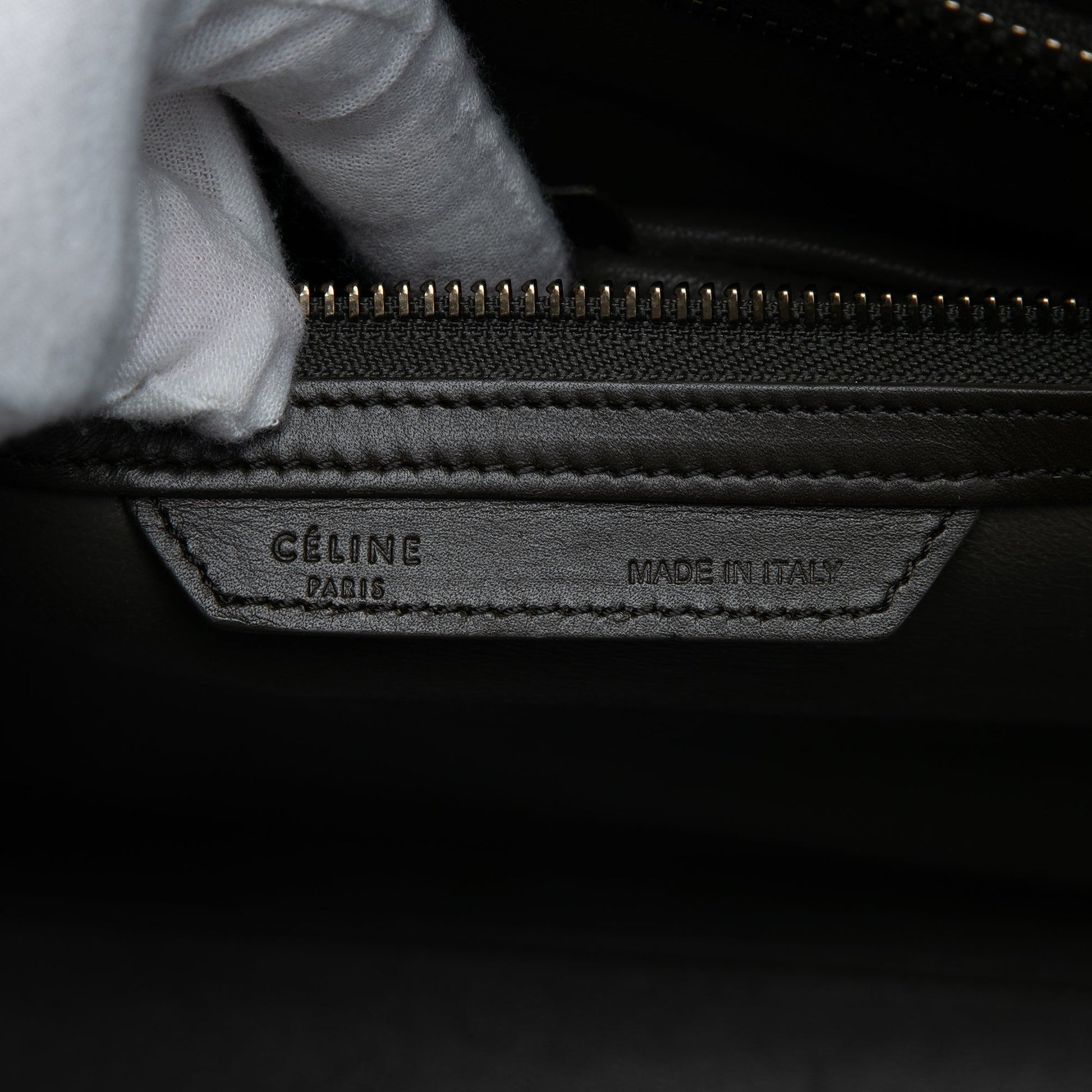 Mini Tricolor Nubuck and Smooth Calfskin Luggage Tote