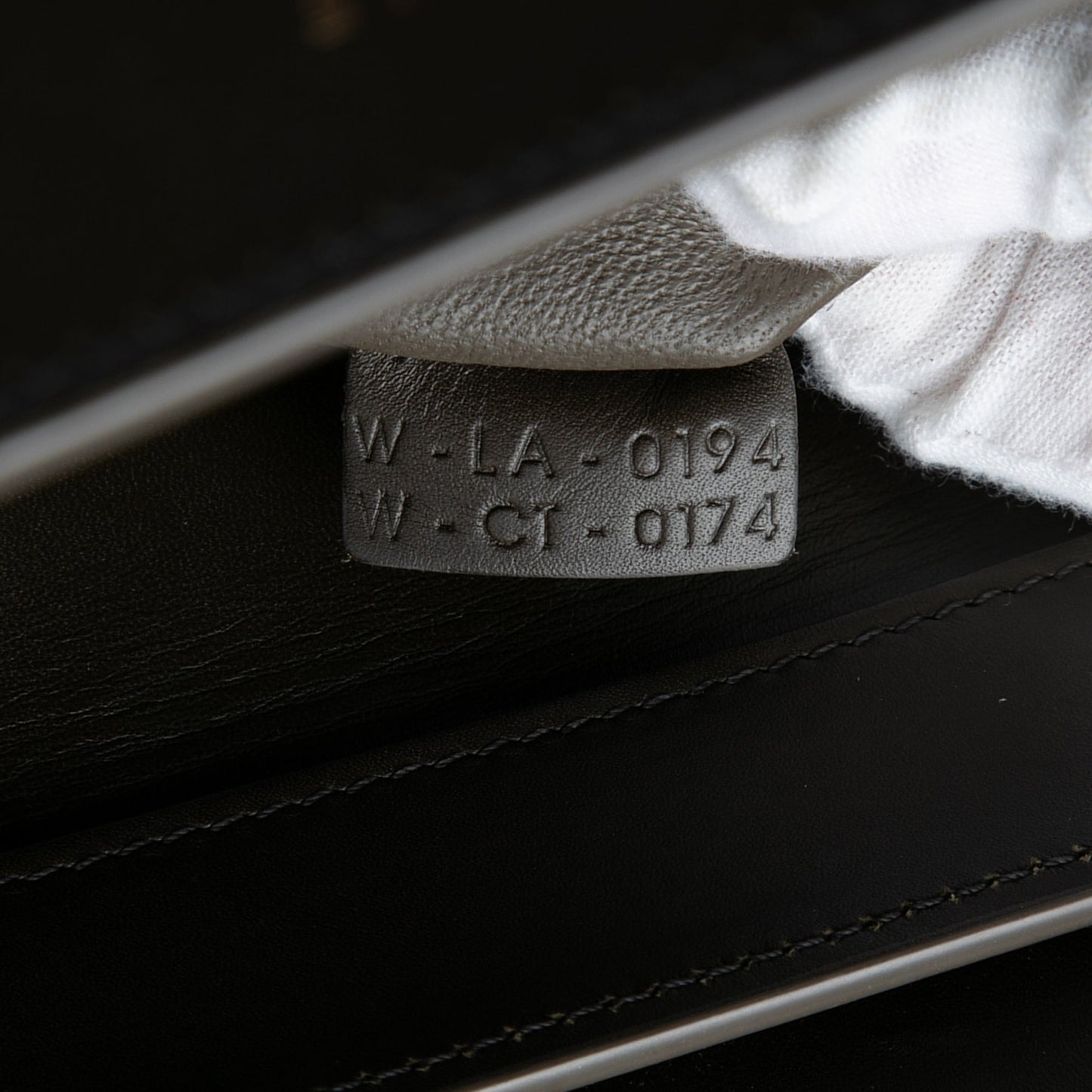 Mini Tricolor Nubuck and Smooth Calfskin Luggage Tote