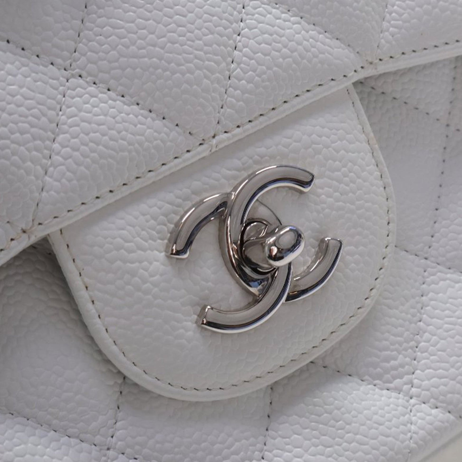 Chanel Jumbo Classic Caviar Double Flap