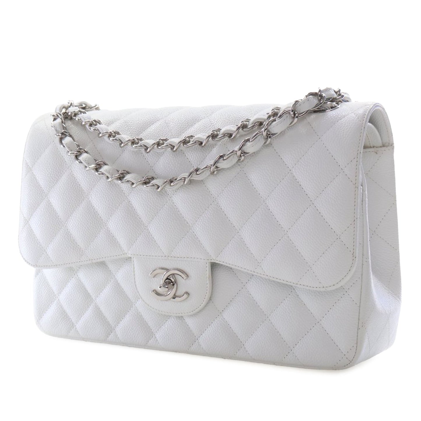 Chanel Jumbo Classic Caviar Double Flap