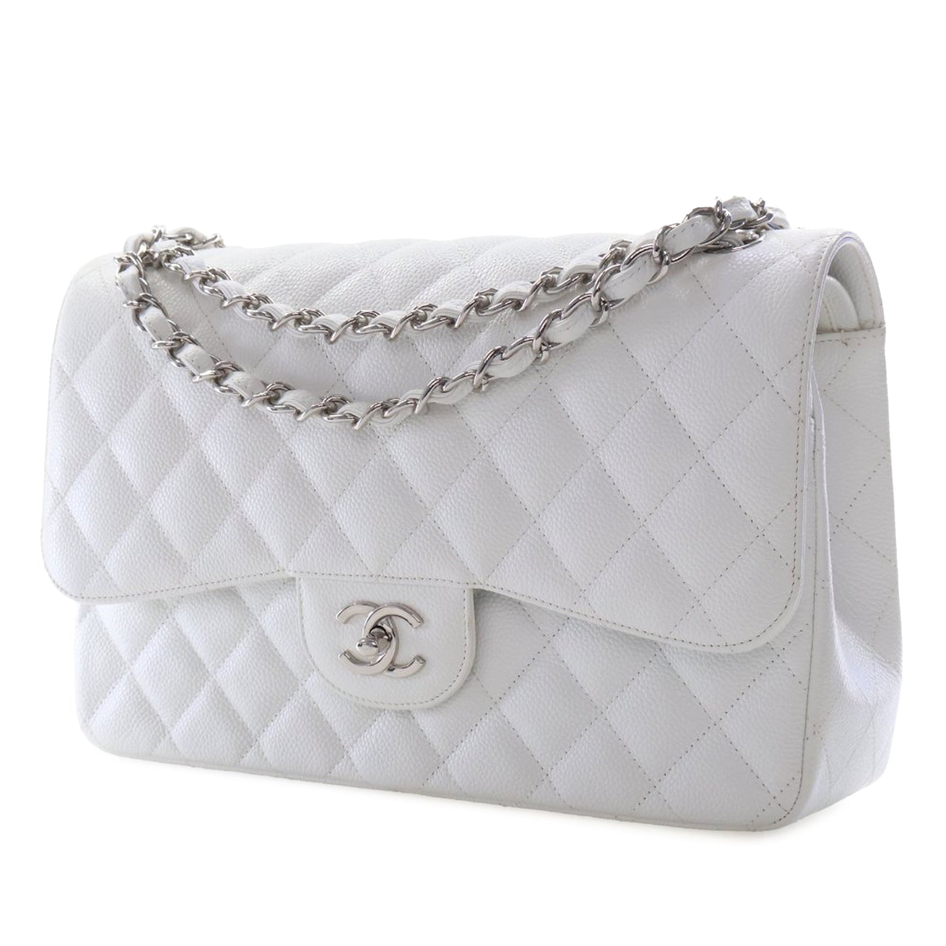 Chanel Jumbo Classic Caviar Double Flap