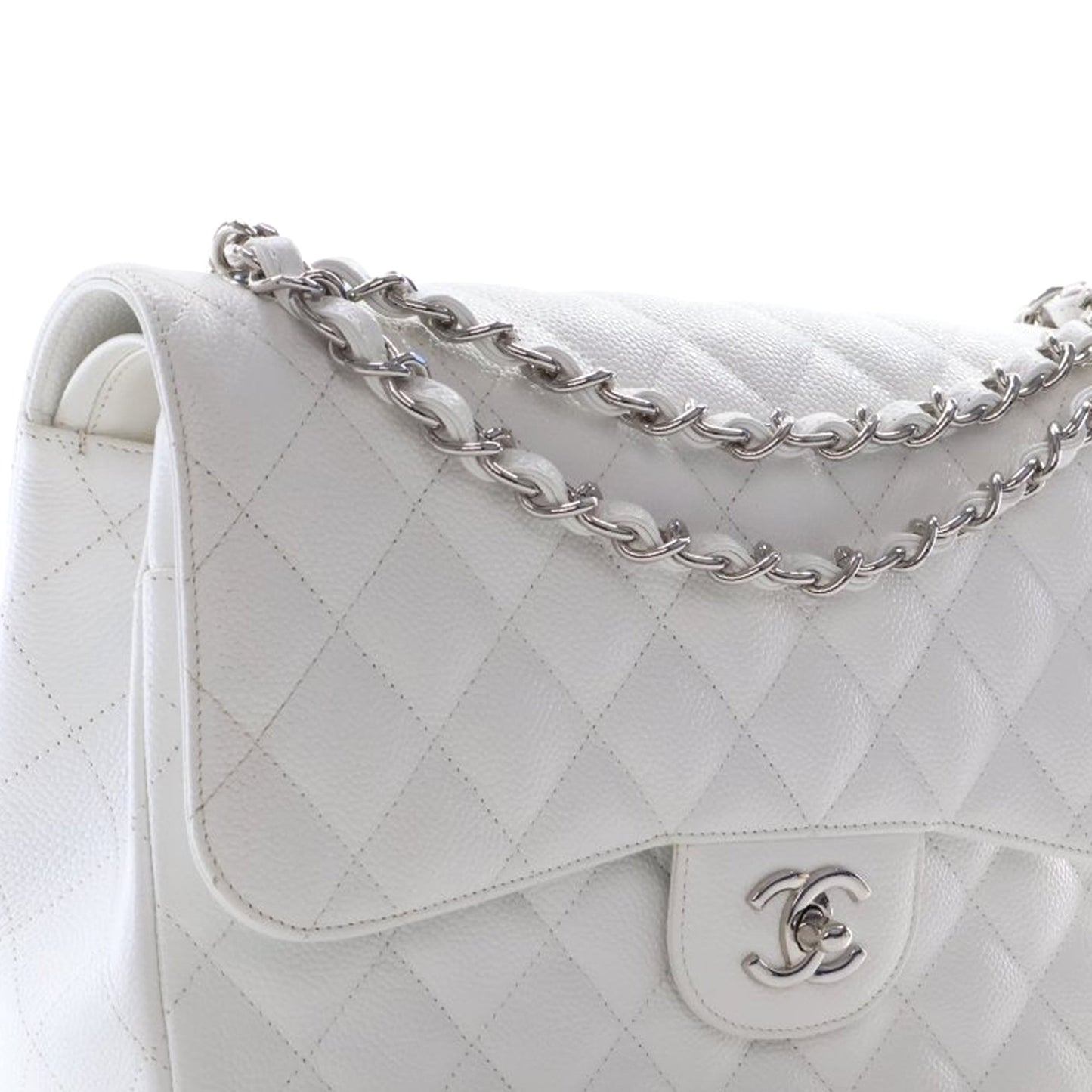 Chanel Jumbo Classic Caviar Double Flap