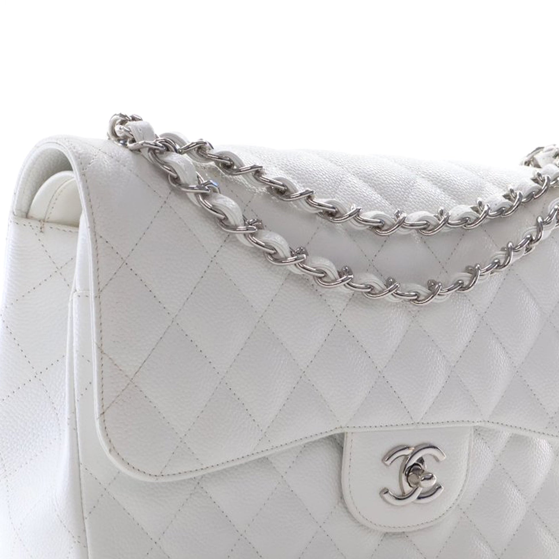 Chanel Jumbo Classic Caviar Double Flap