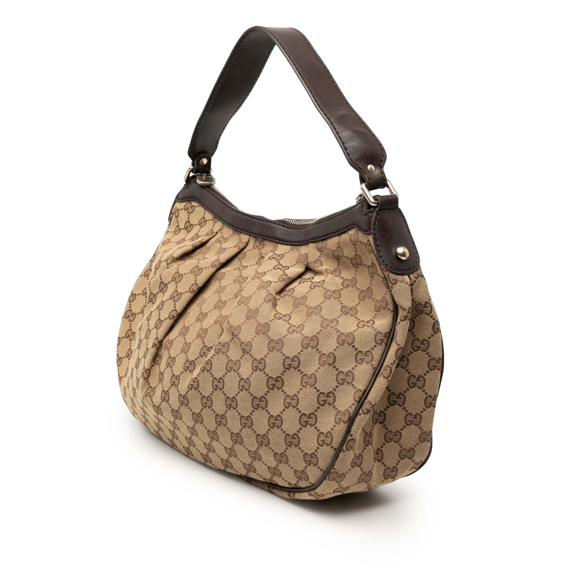 Gucci GG Canvas Sukey Shoulder Bag