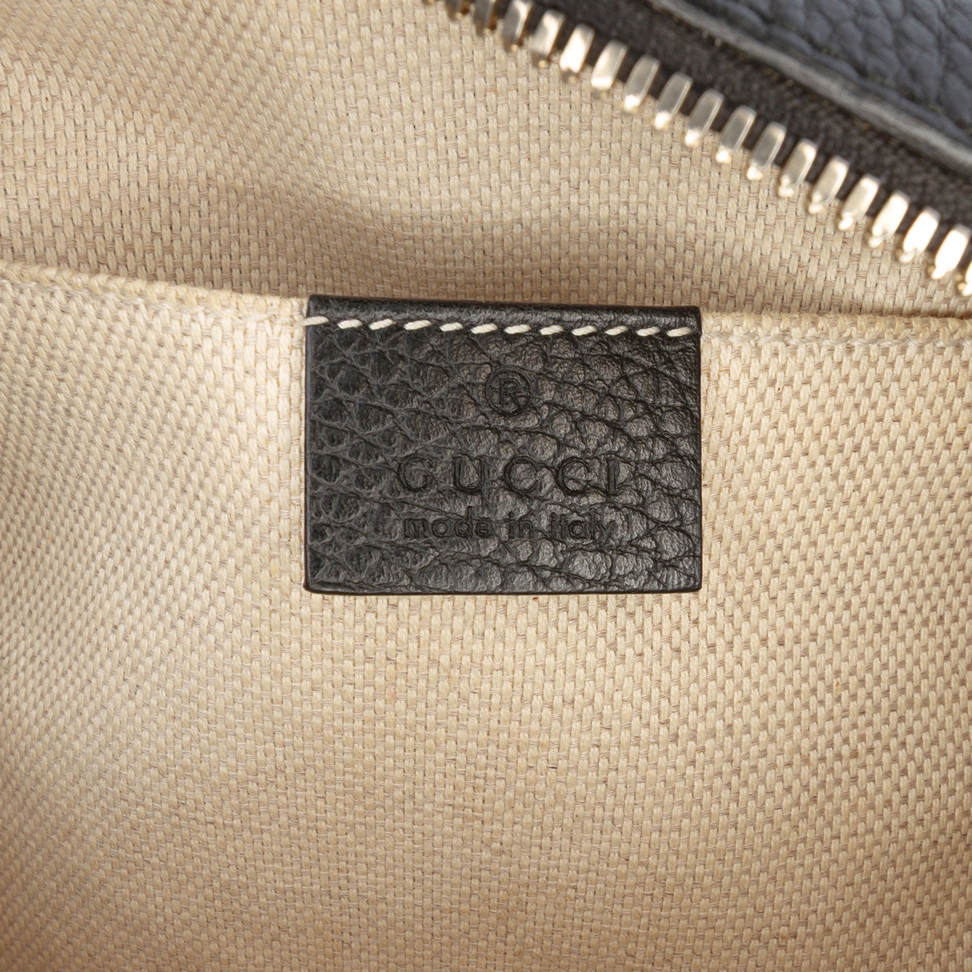 Gucci Small Bicolor Leather Soho Disco Crossbody
