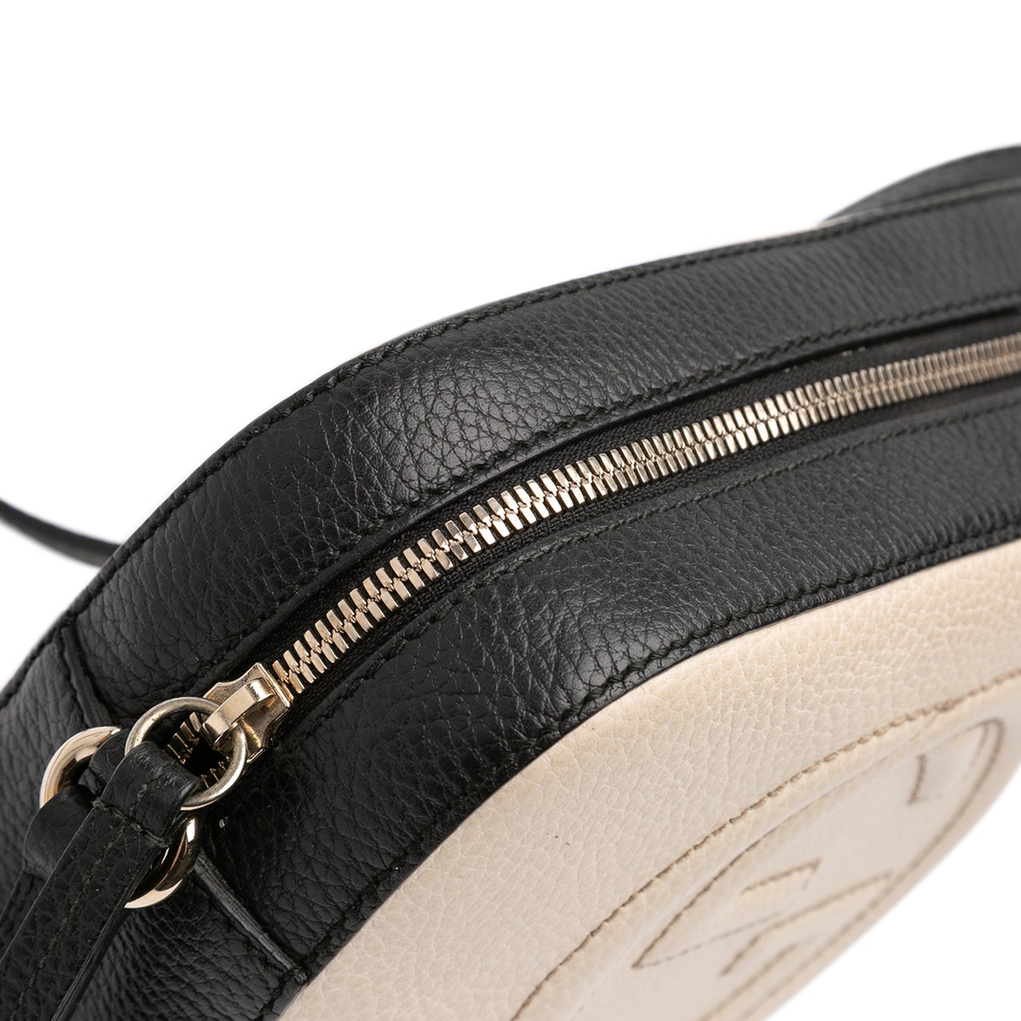 Gucci Small Bicolor Leather Soho Disco Crossbody