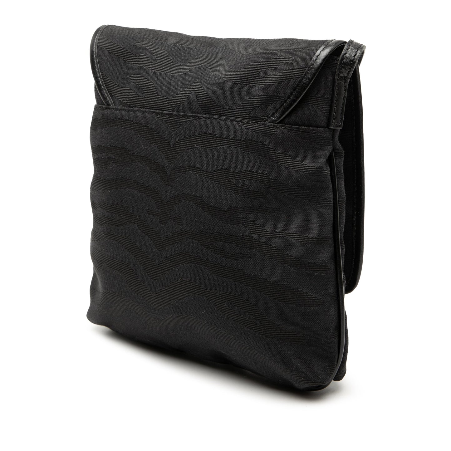 Fendi Zebra Printed Canvas Crossbody